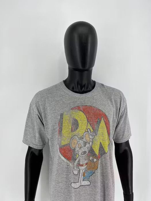 Cartoon Network Vintage Y2K DANGER MOUSE Humor tee streetwear style Size US L / EU 52-54 / 3 - 5 Thumbnail