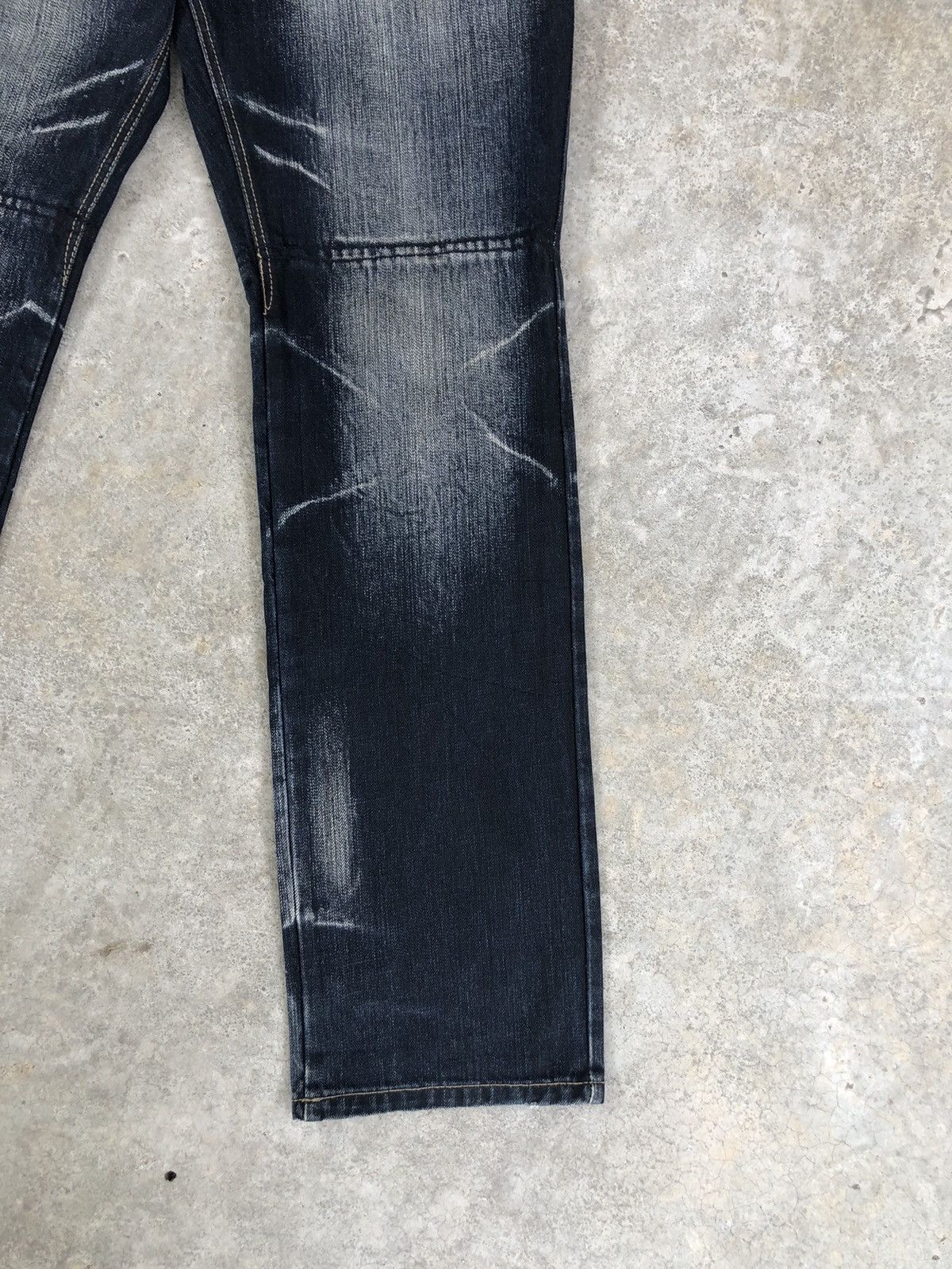 PPFM PPFM Double Waist Distressed Jeans Size US 31 - 7 Thumbnail