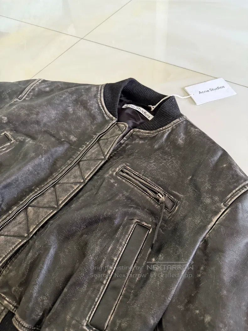 Acne Studios Acne Studios Leather Jacket Size XXS / US 00 / IT 34 - 2 Thumbnail