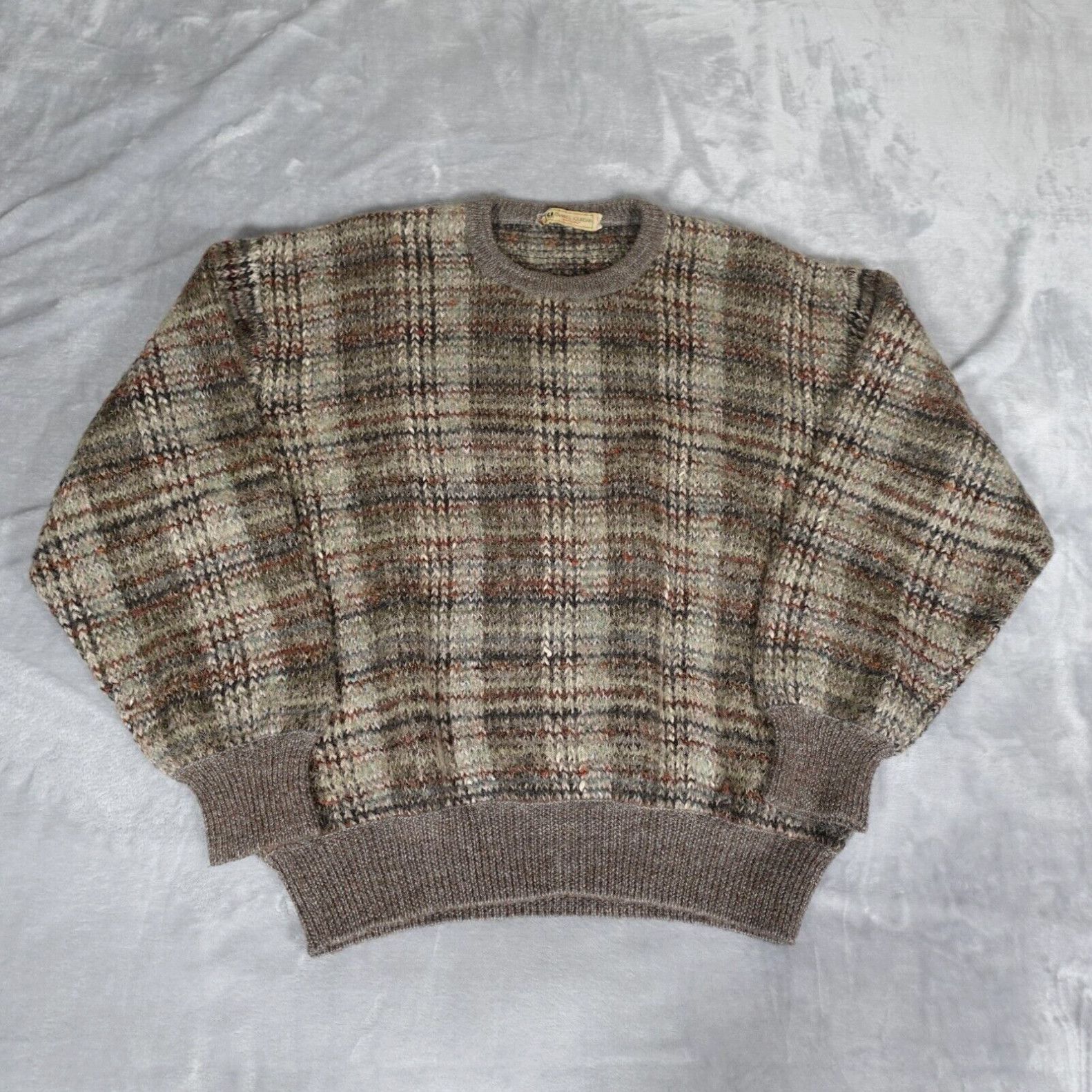 Charles Jourdan Vintage Charles Jourdan Crewneck Sweater Womens L Wool Mohair Made In Italy Tan Size L / US 10 / IT 46 - 1 Preview