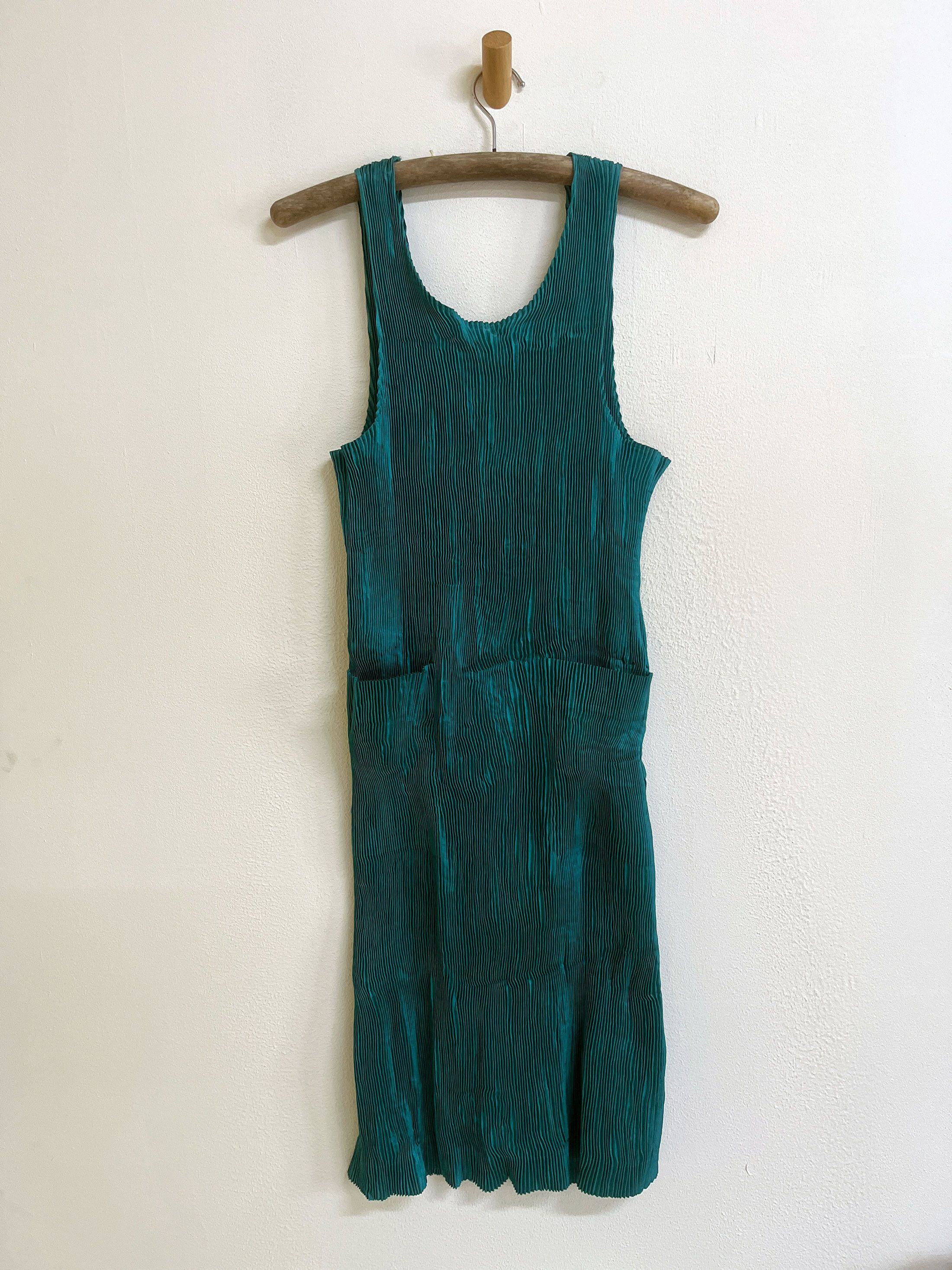Japanese Brand Issey Miyake Studio Pleated Dress Size ONE SIZE - 1 Thumbnail