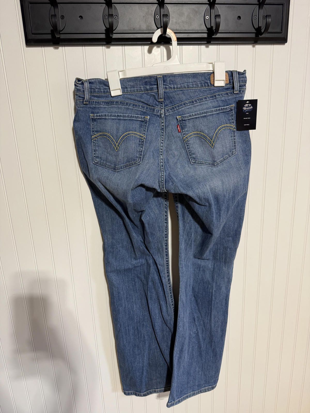 Levi's Levi's Women's 13M 528 Curvy Cut Medium Wash Jeans Size 24" / US 00 / IT 34 - 2 Thumbnail