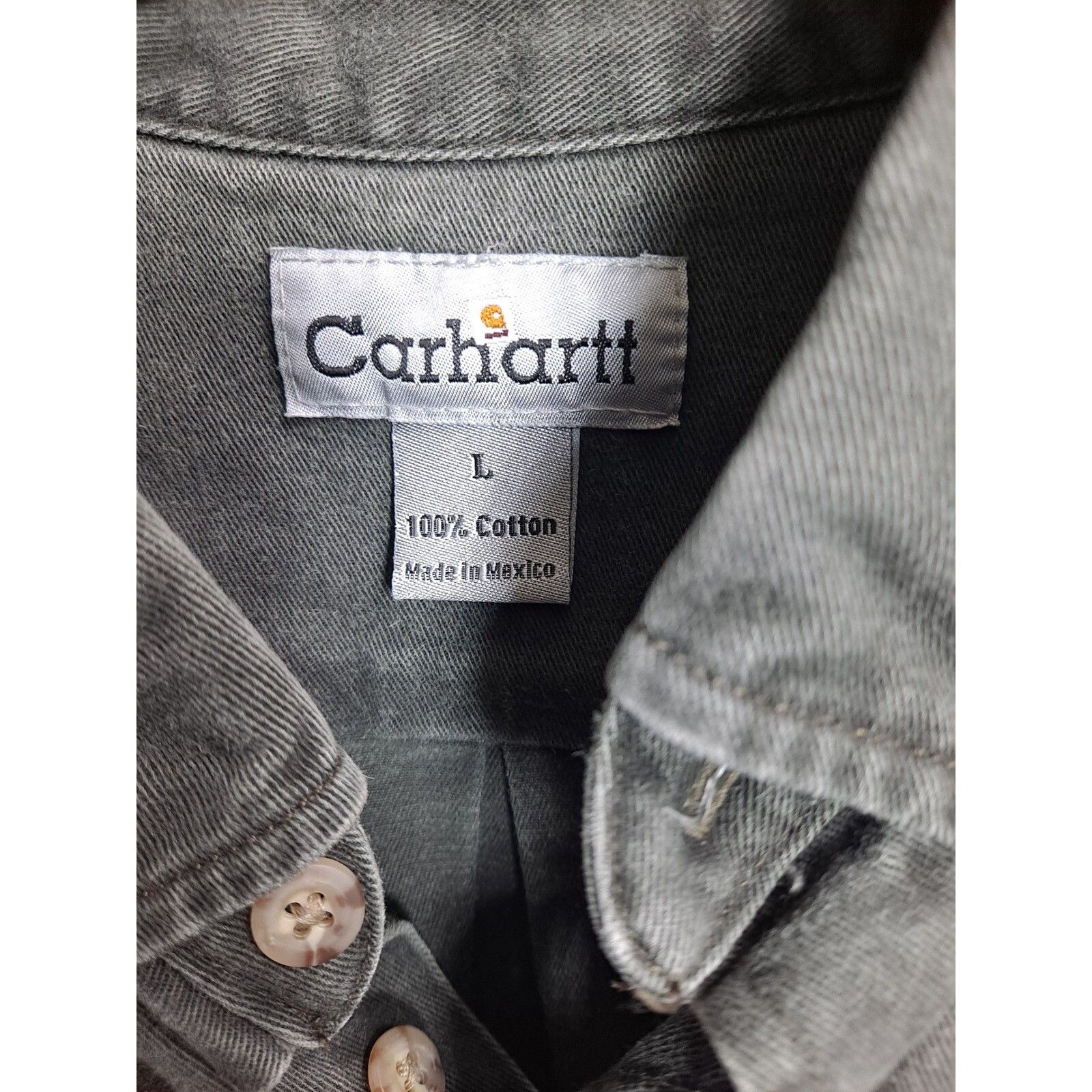 Carhartt Carhartt Work Shirt Button Up Long Sleeve Utility Pockets Ol Size US L / EU 52-54 / 3 - 4 Thumbnail