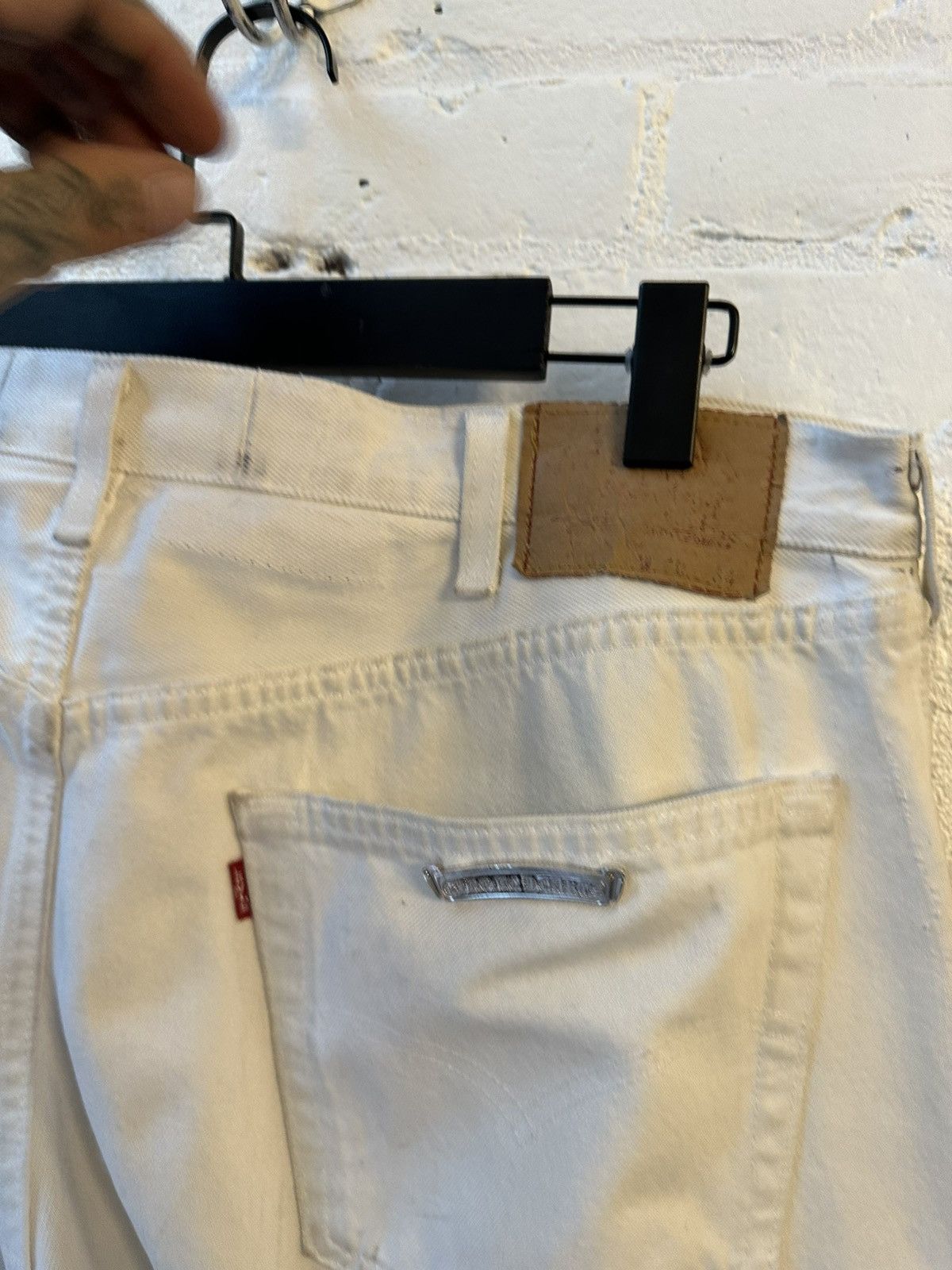 Chrome Hearts Chrome Hearts St. BARTHS rare levi cross patch jeans Size US 36 / EU 52 - 10 Thumbnail