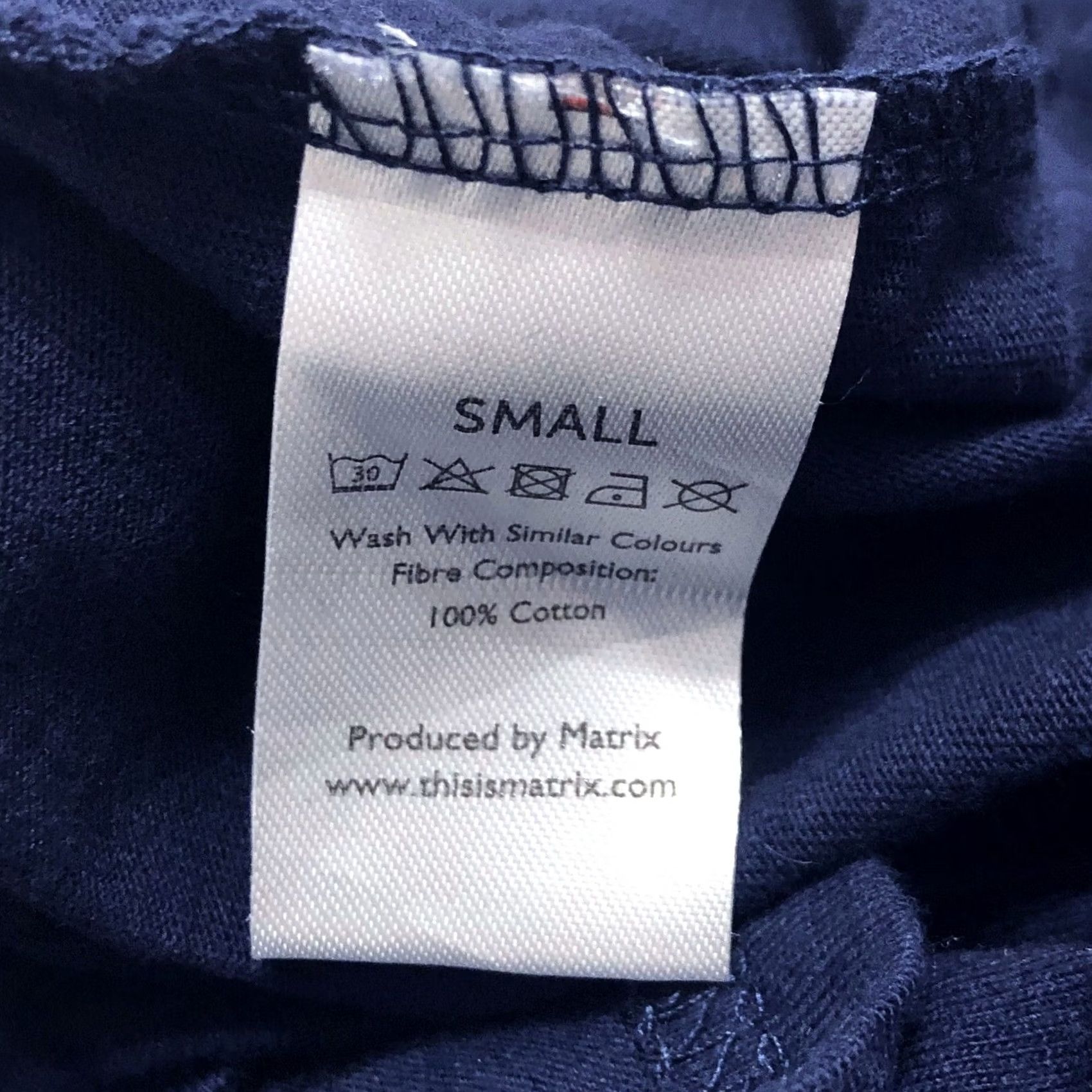 Vintage VINTAGE Temperley London Top Navy Satin Trim Women’s Small Satin Trim Top Blue - 1st London 100% Cotton Long Sleeve Pullover Casual Womens Size S / US 4 / IT 40 - 7 Thumbnail