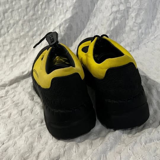 Camper × Kiko Kostadinov Camper x Kiko Kostadinov Yellow Lace-Up Derby Shoes Size US 11 / EU 44 - 3 Thumbnail