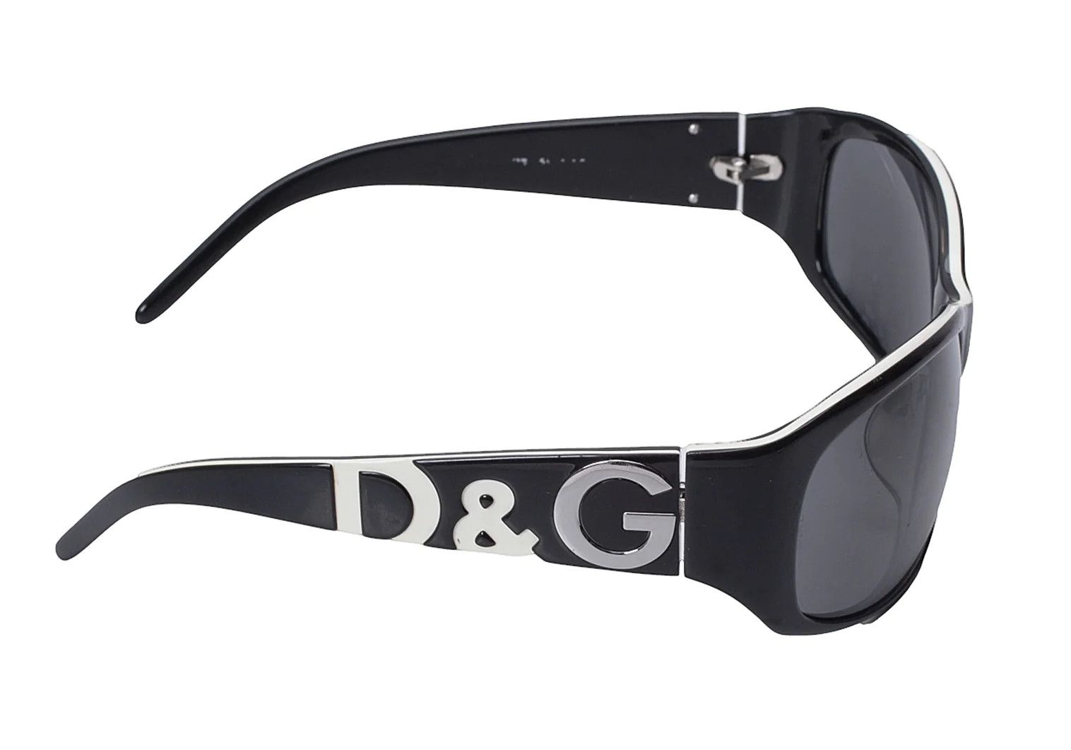 Dolce & Gabbana Black Logo Design Sunglasses in Good Condition Size ONE SIZE - 6 Thumbnail