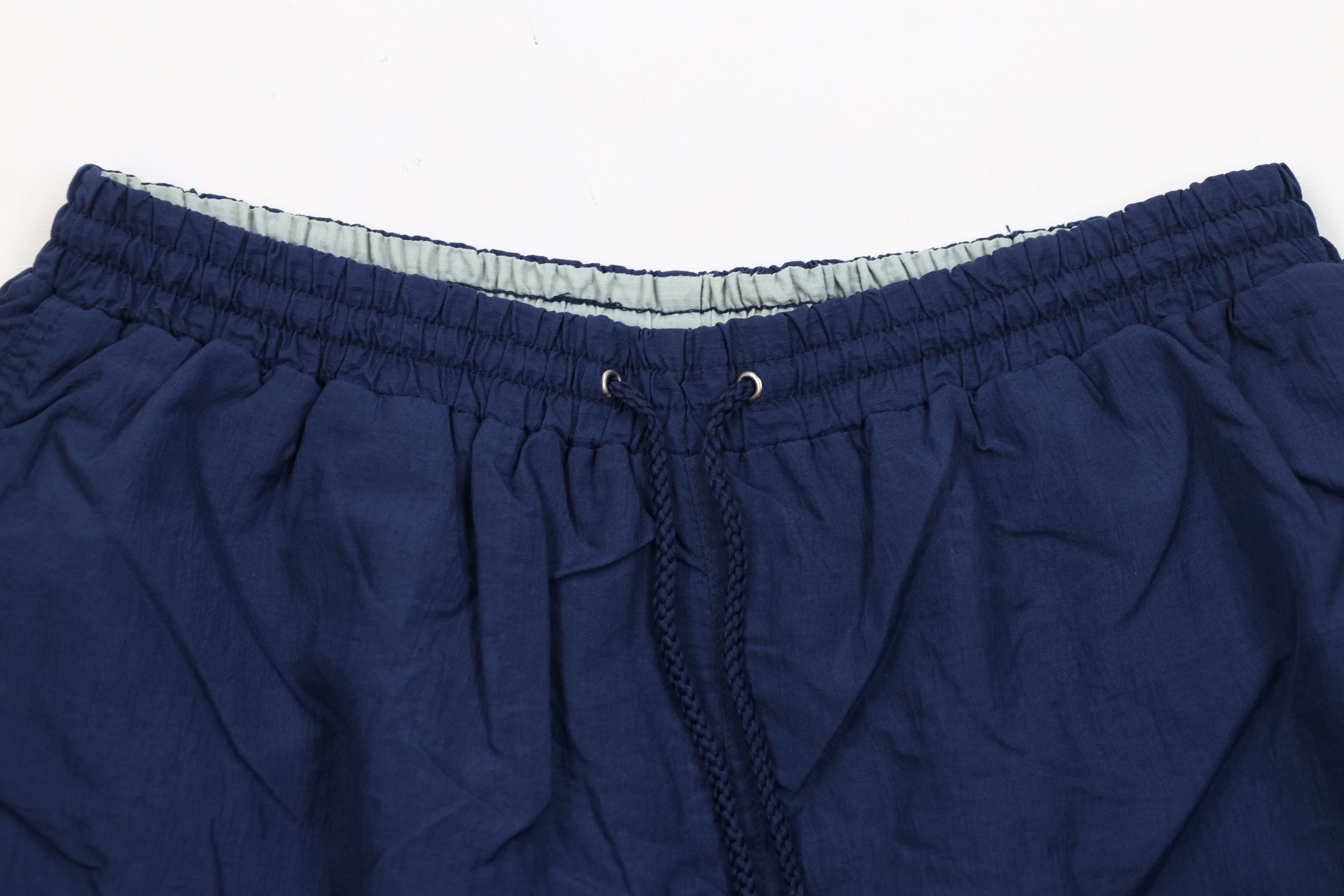 Vintage Vintage 90s Streetwear Running Jogging Soccer Shorts Blue Size US 34 / EU 50 - 2 Thumbnail