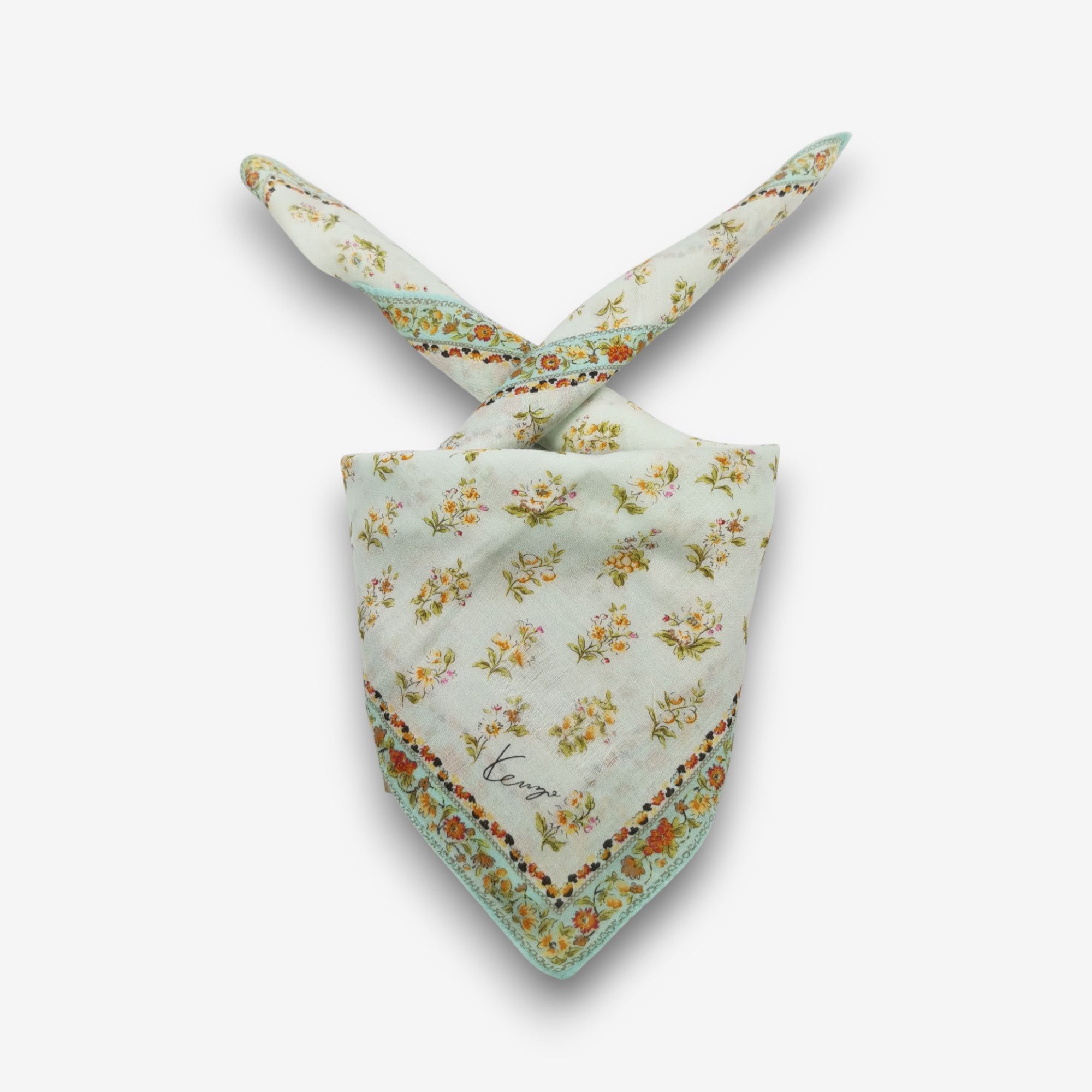 Kenzo Vintage Kenzo Handkerchief Pocket Square Bandana Size ONE SIZE - 1 Thumbnail