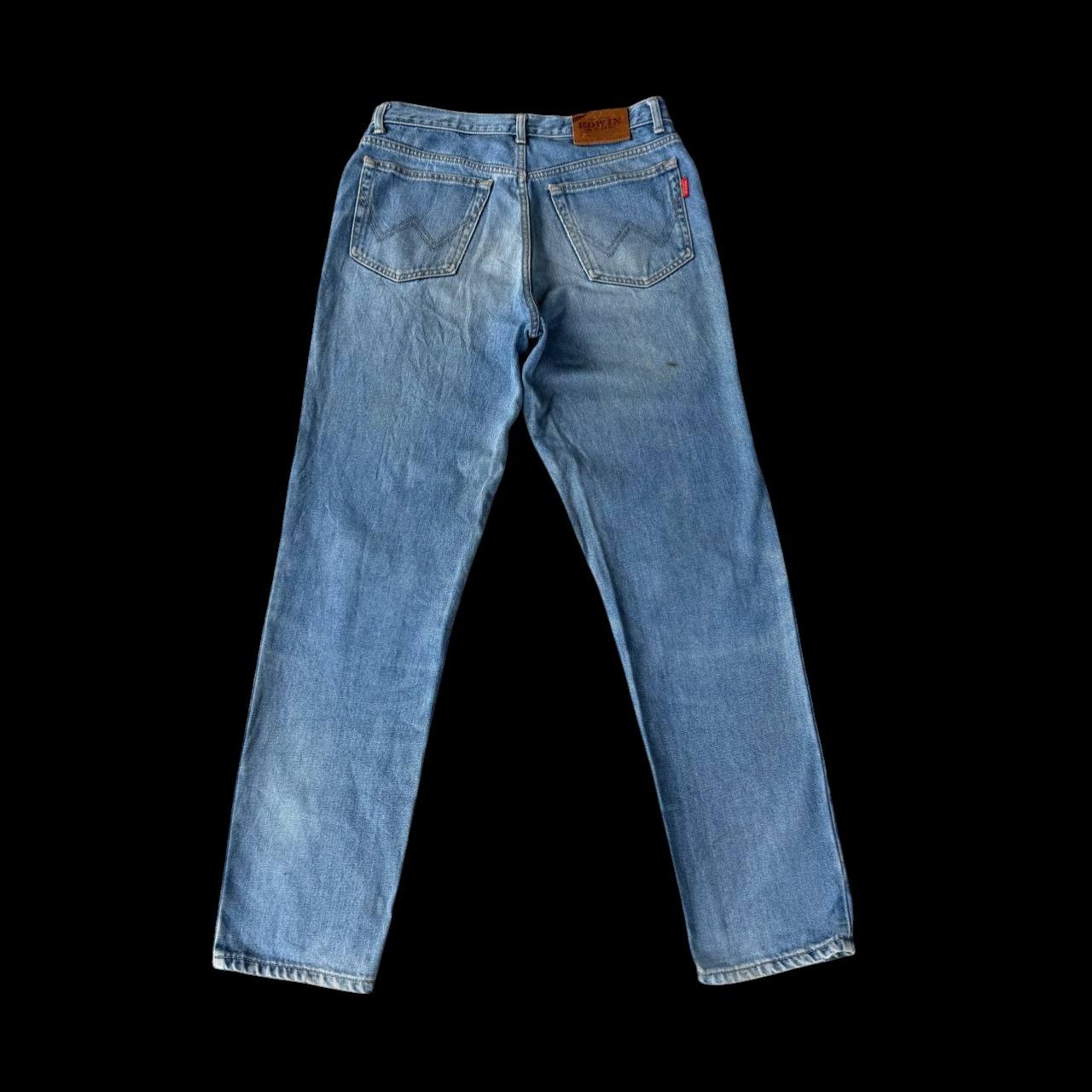 Vintage VINTAGE 90S EDWIN JAPAN CLASSIC DENIM LIGHT PRE-WASHED W30" Size US 30 / EU 46 - 11 Thumbnail