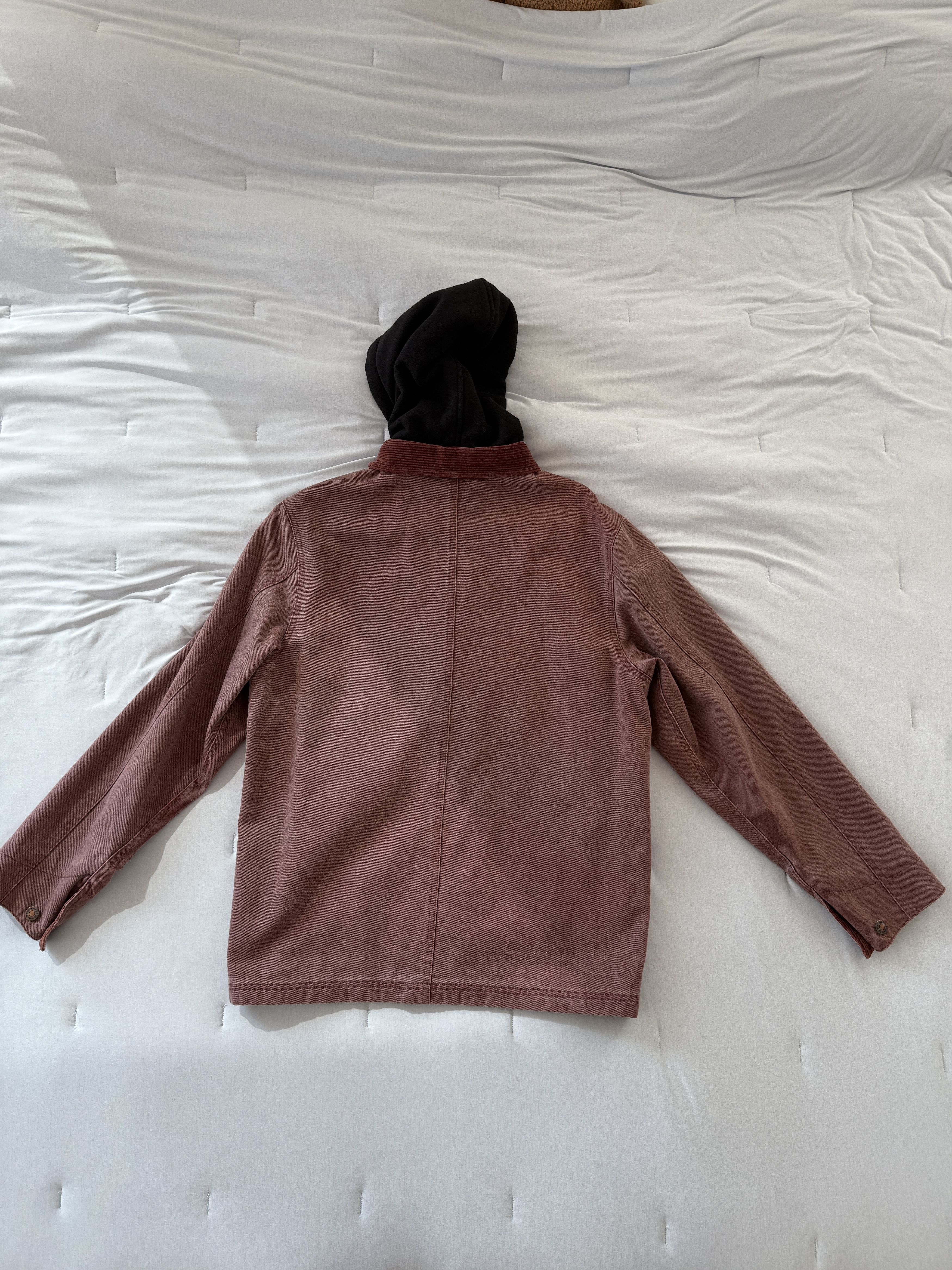 Supreme 2017 F/W Supreme Hooded Chore Coat Dusty Rose Size US M / EU 48-50 / 2 - 6 Thumbnail