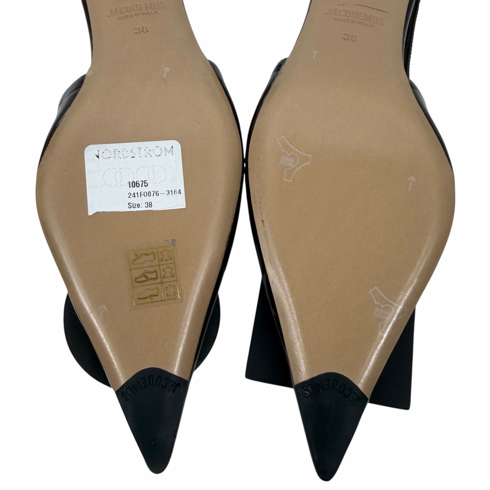 Jacquemus Jacquemus Les Duelo Slingback Pump Croc Emboss Brown 38 Size US 7.5 / IT 37.5 - 12 Thumbnail