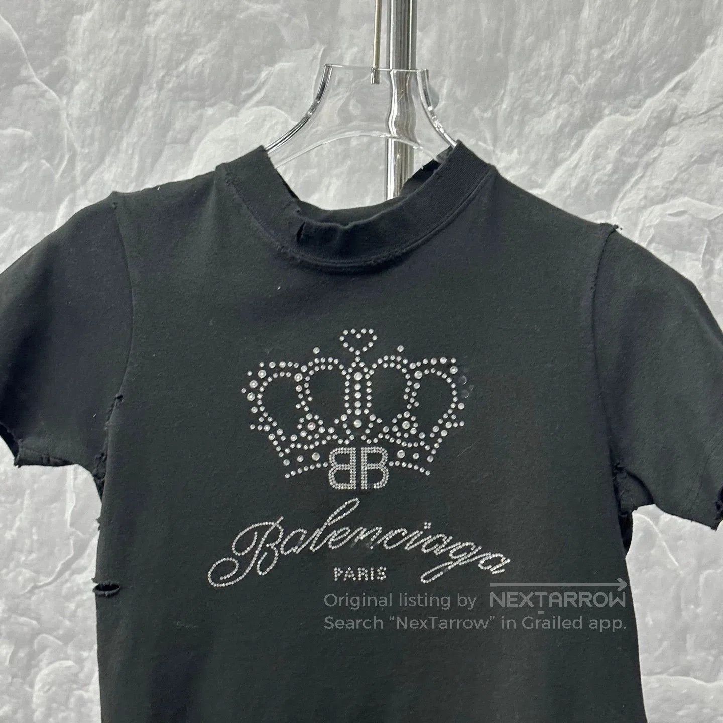 Balenciaga balenciaga diamond crown fitted t. Size US M / EU 48-50 / 2 - 3 Thumbnail