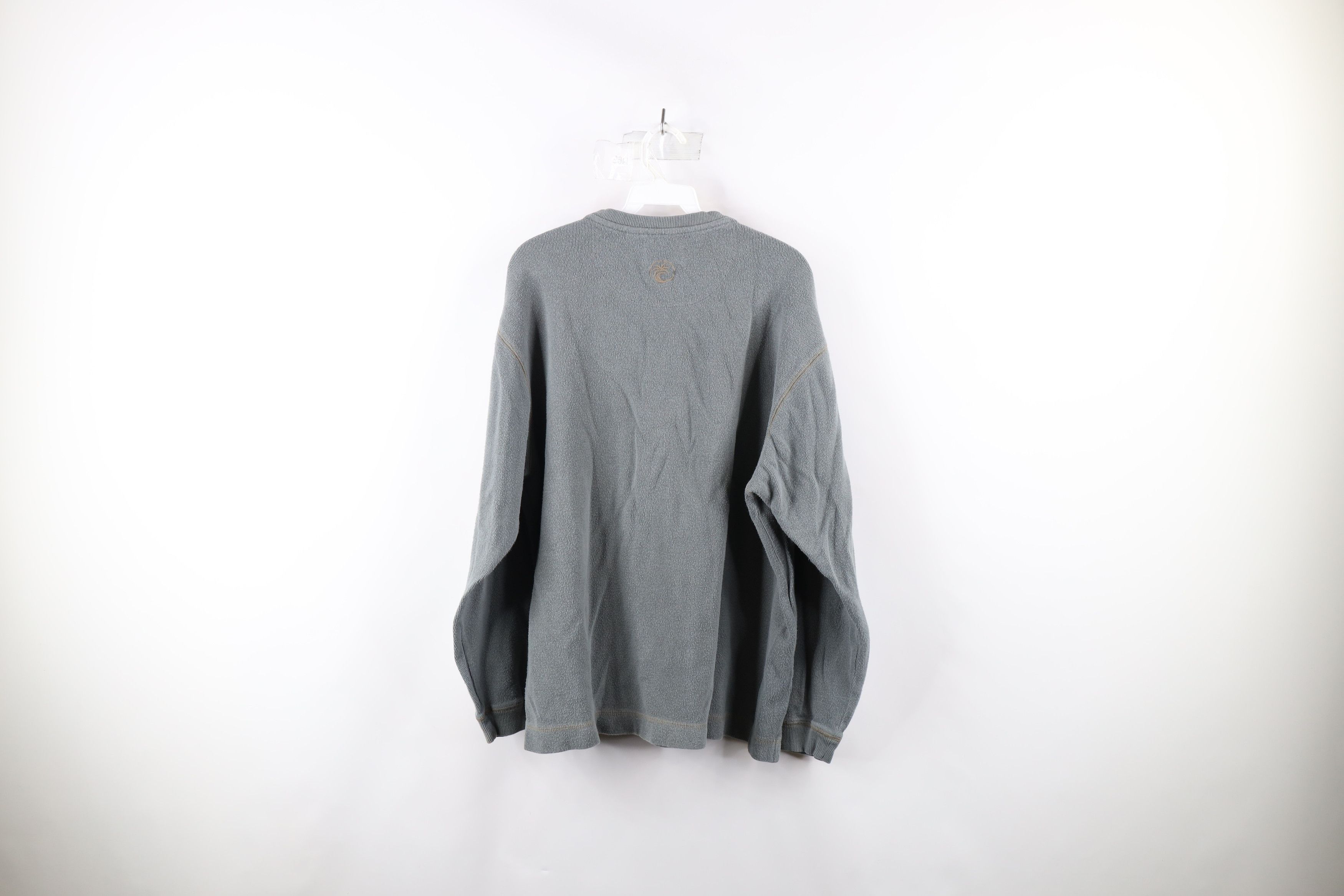 Ocean Pacific × Vintage Vintage 90s Ocean Pacific Ribbed Knit Henley T-Shirt Size US XL / EU 56 / 4 - 10 Thumbnail