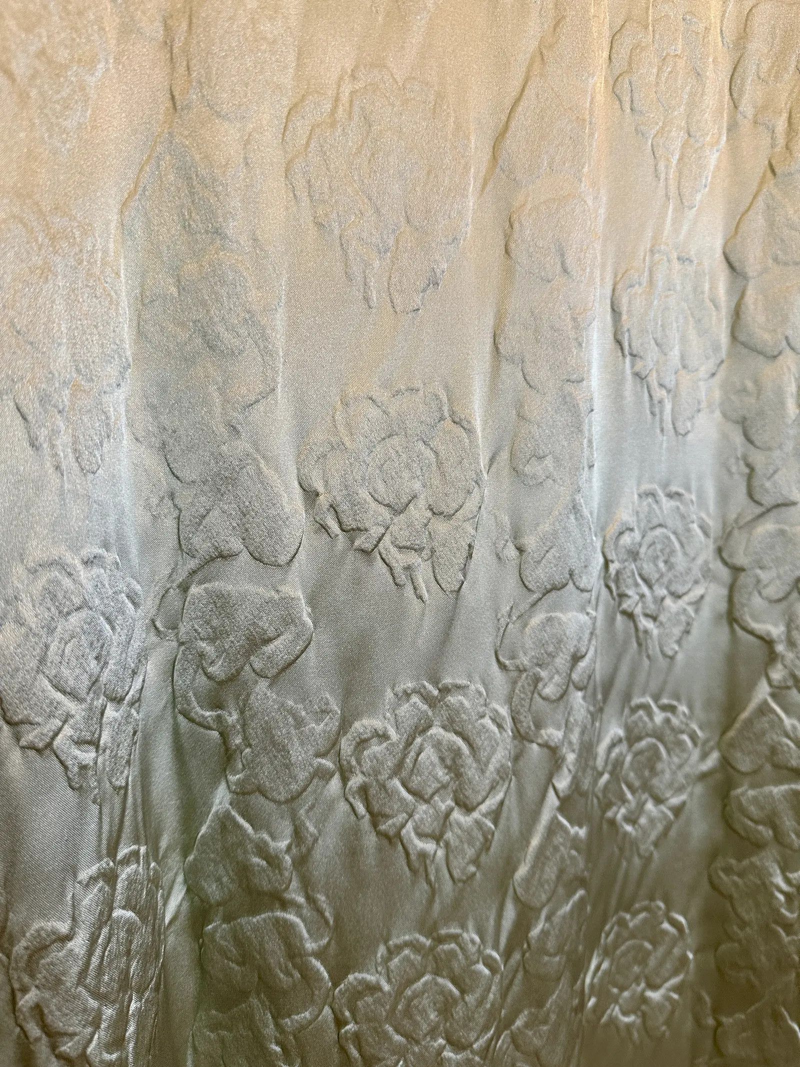 Acne Studios Satin Floral Embossed Shirt Size US L / EU 52-54 / 3 - 10 Thumbnail