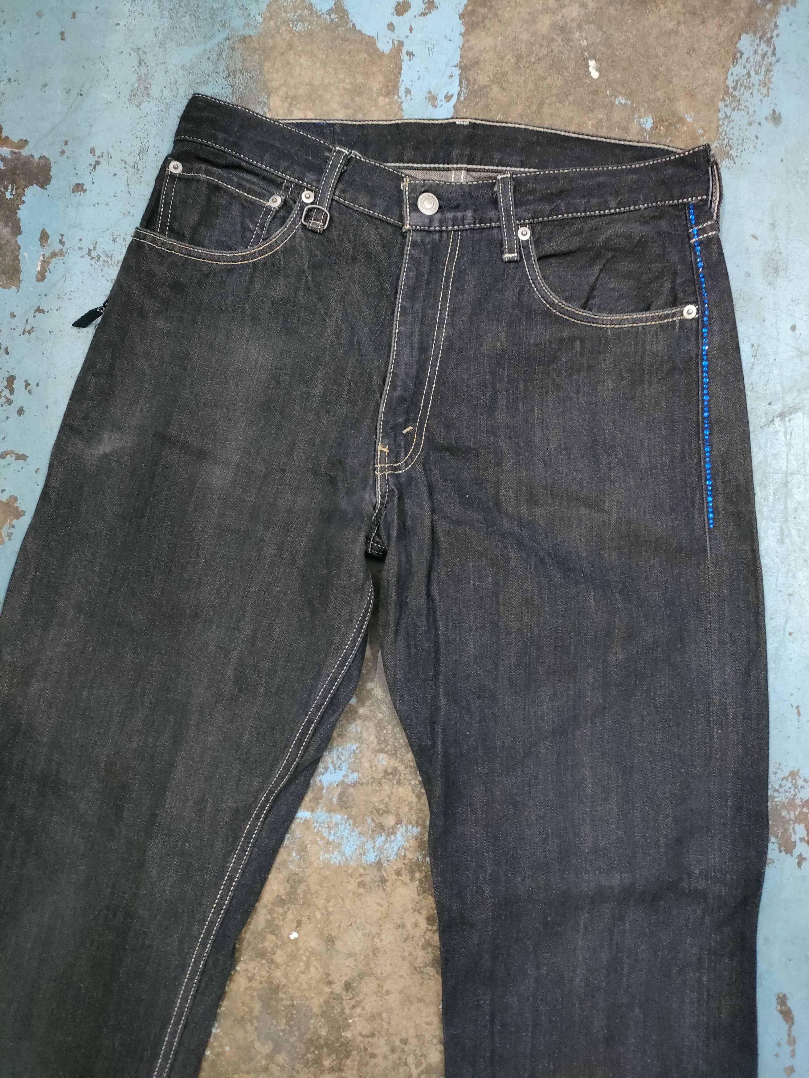 Fragment Design × Levi's × Swarovski Levi's Fenom x Fragments Design x Swarovski Size US 32 / EU 48 - 10 Thumbnail