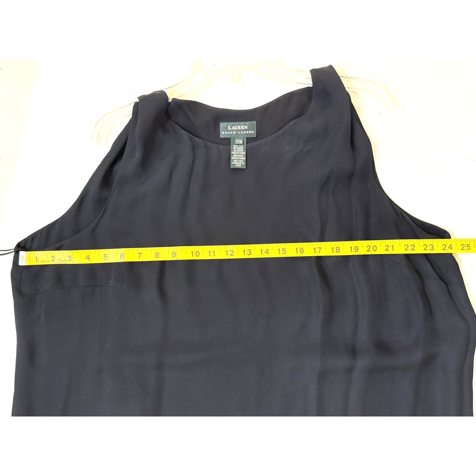 Lauren Ralph Lauren Lauren Ralph Lauren Tank Top Womens 22 Sleeveless Blouse Size 3XL / US 20-22 - 5 Thumbnail