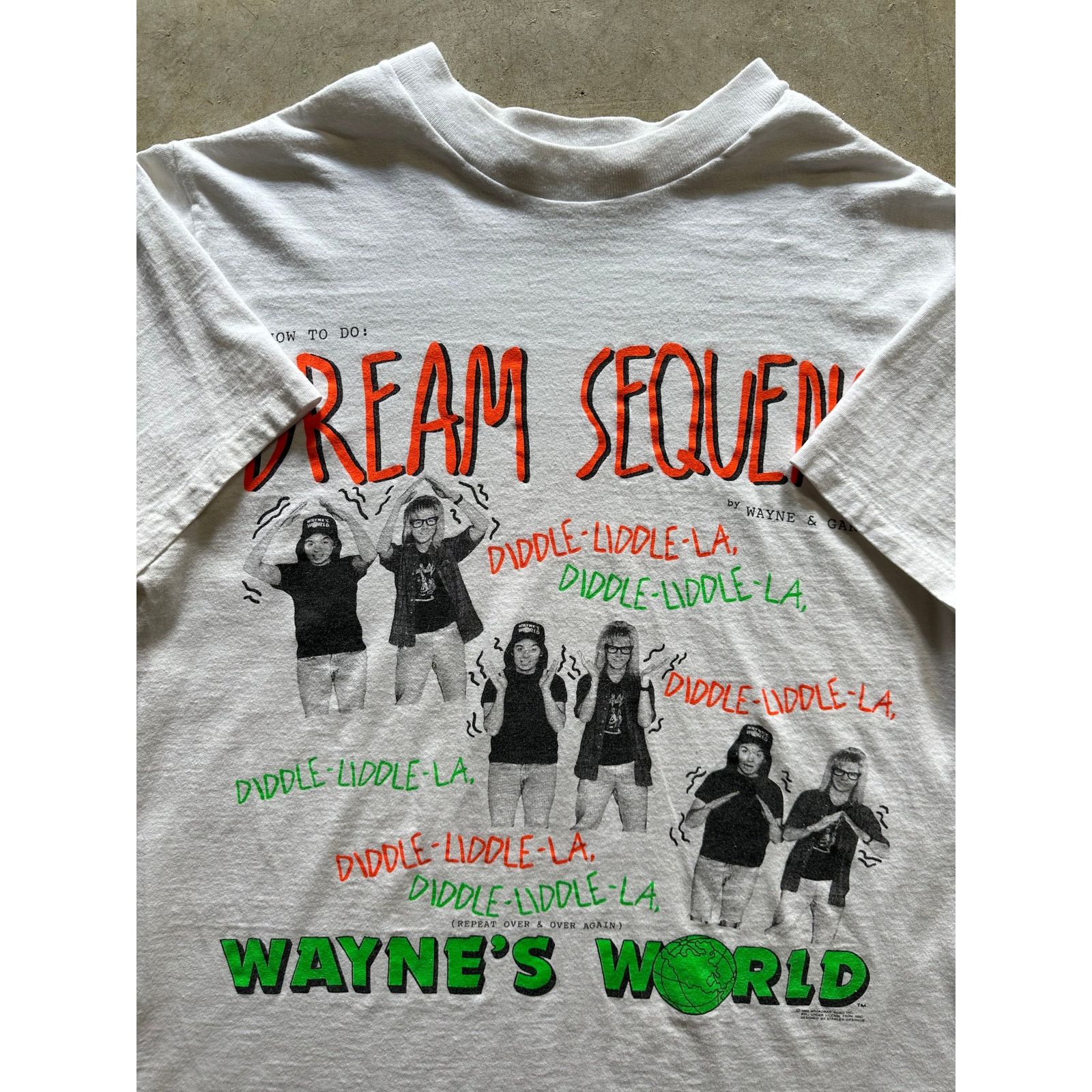 Mtv × Vintage Vintage Waynes World Dream Sequence 1992 Graphic Tee M/L Size US M / EU 48-50 / 2 - 2 Thumbnail