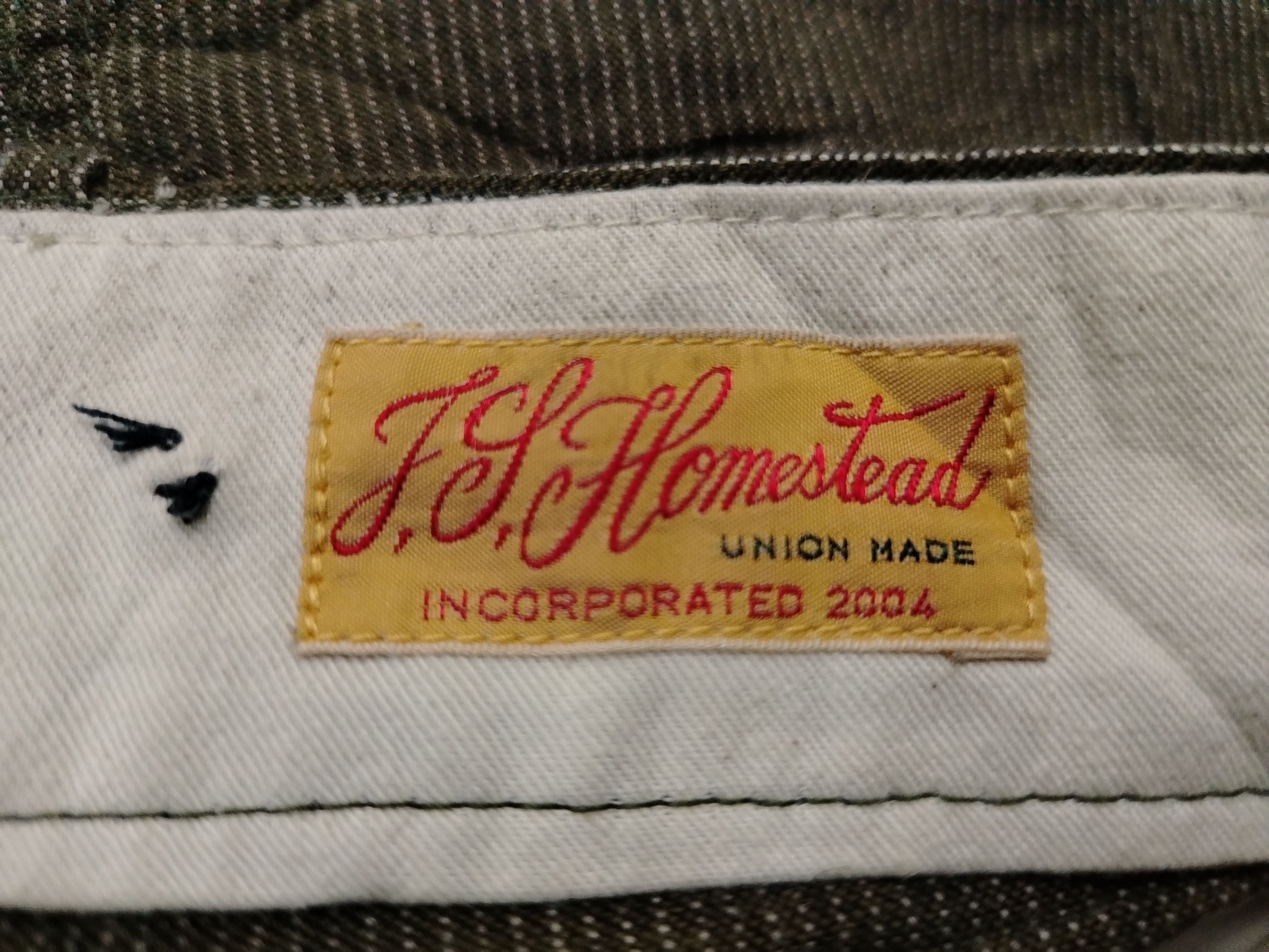 J.S. Homestead JS Homestead Herringbone trouser pants Size US 34 / EU 50 - 6 Thumbnail