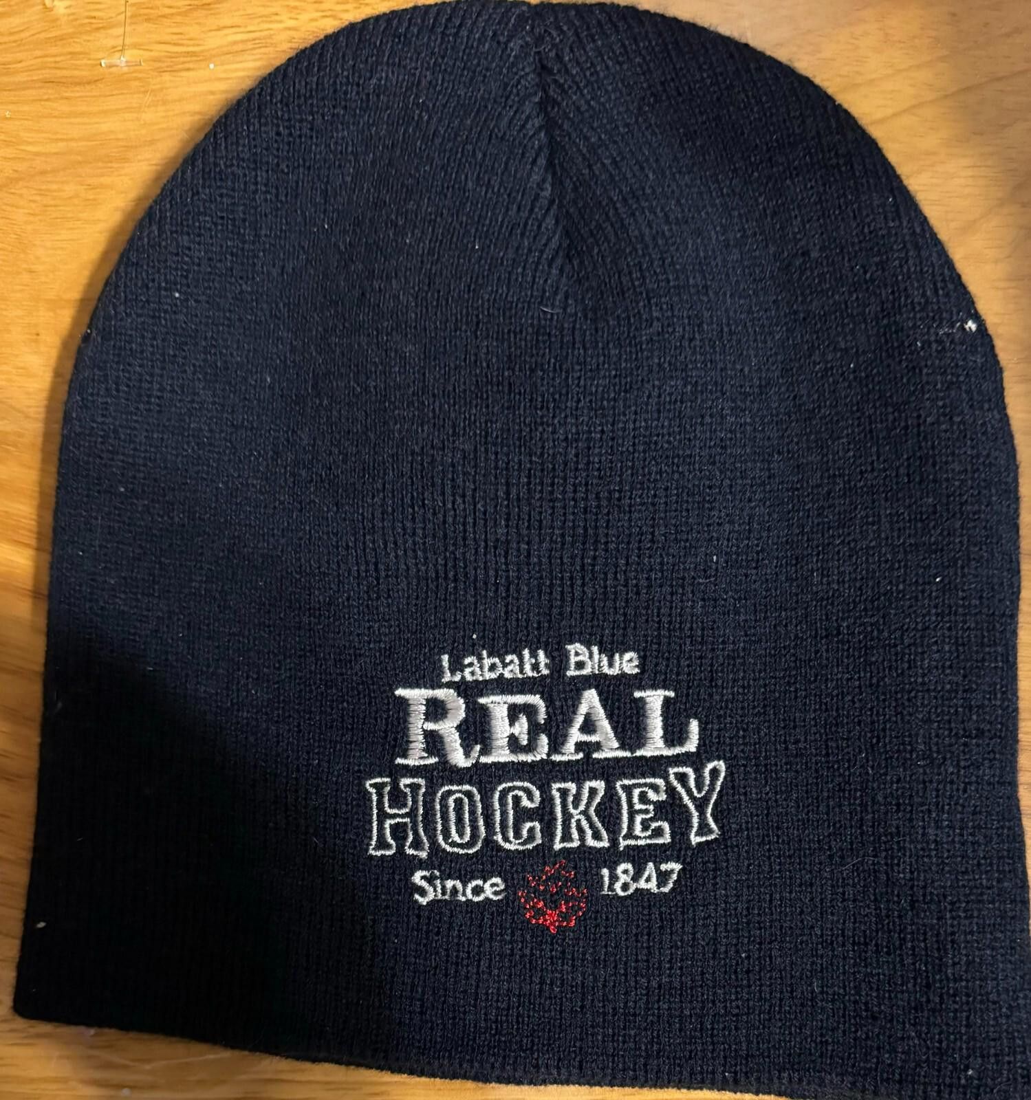 Other Labatt Blue Knit Beanie Hat Winter Cap Toque Blue Size ONE SIZE - 2 Thumbnail