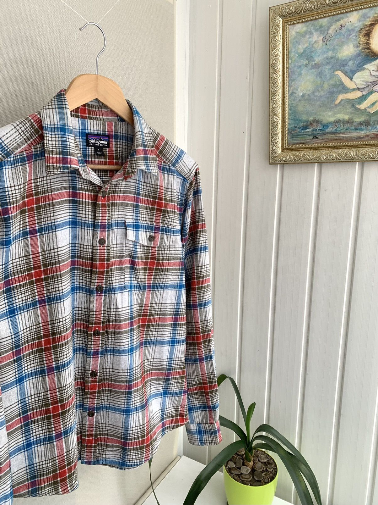 Patagonia Patagonia Organic Cotton Long Sleeve Button Shirt Size S Size US S / EU 44-46 / 1 - 2 Thumbnail