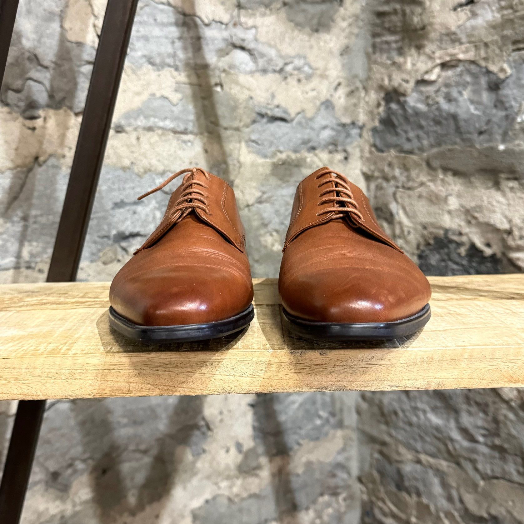Paul Smith PS Paul Smith Brown Leather Daniel Lace-up Shoes Size US 10 / EU 43 - 3 Thumbnail
