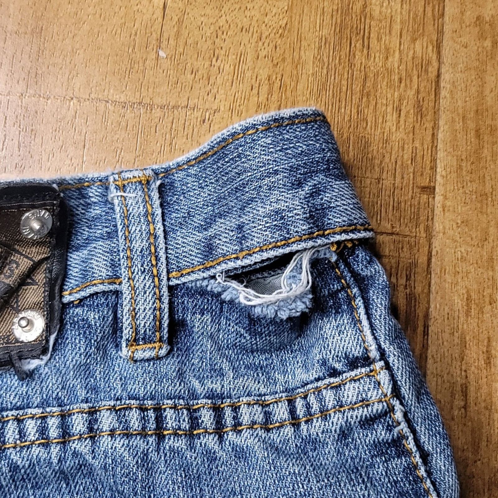 Giorgio Armani Vtg Giorgio Armani Denim Jeans Size US 44 / EU 60 - 11 Thumbnail