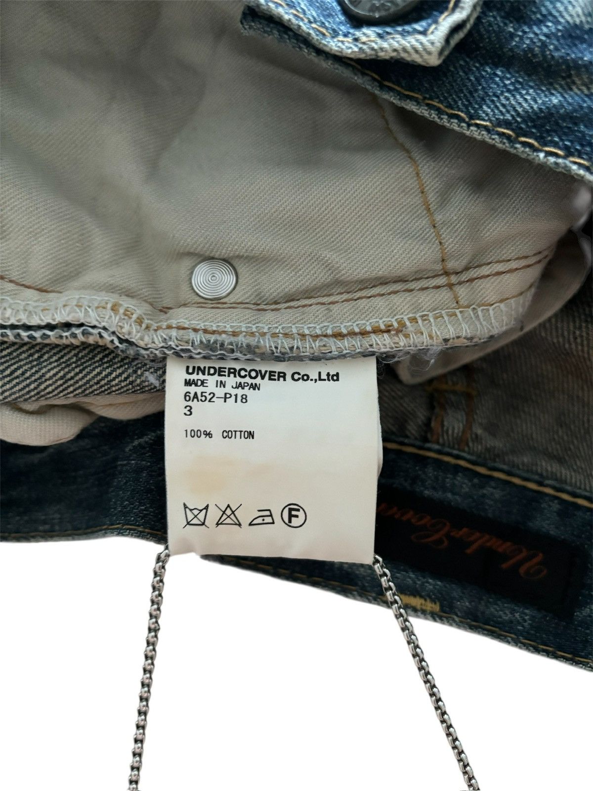Undercover Undercover Bug Denim Size US 30 / EU 46 - 4 Thumbnail