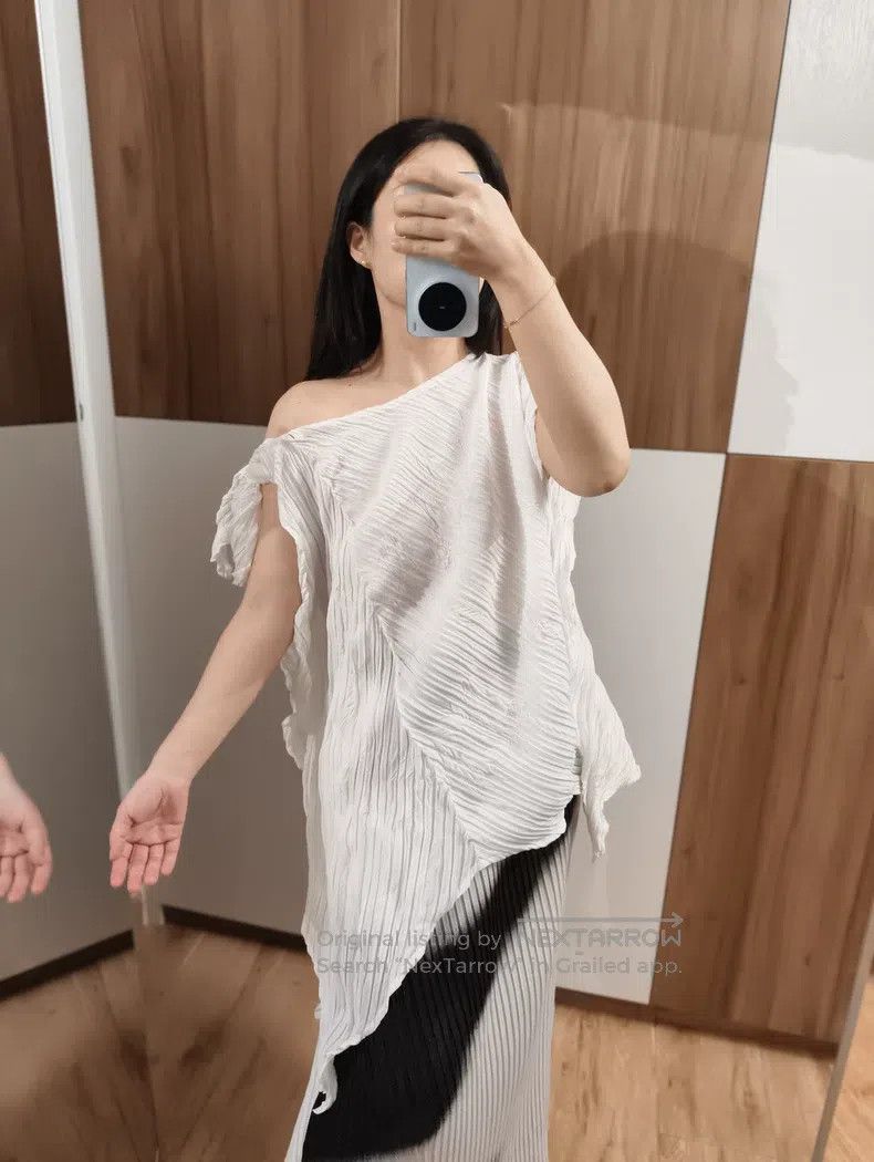 Issey Miyake Main Line Pleated Top