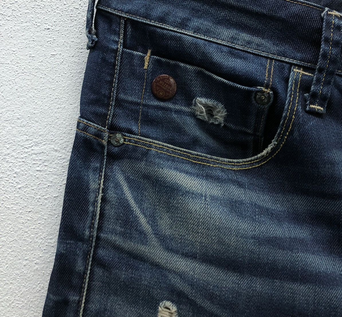 G-Star Vintage G-Star Raw Denim Pants Size US 34 / EU 50 - 5 Thumbnail