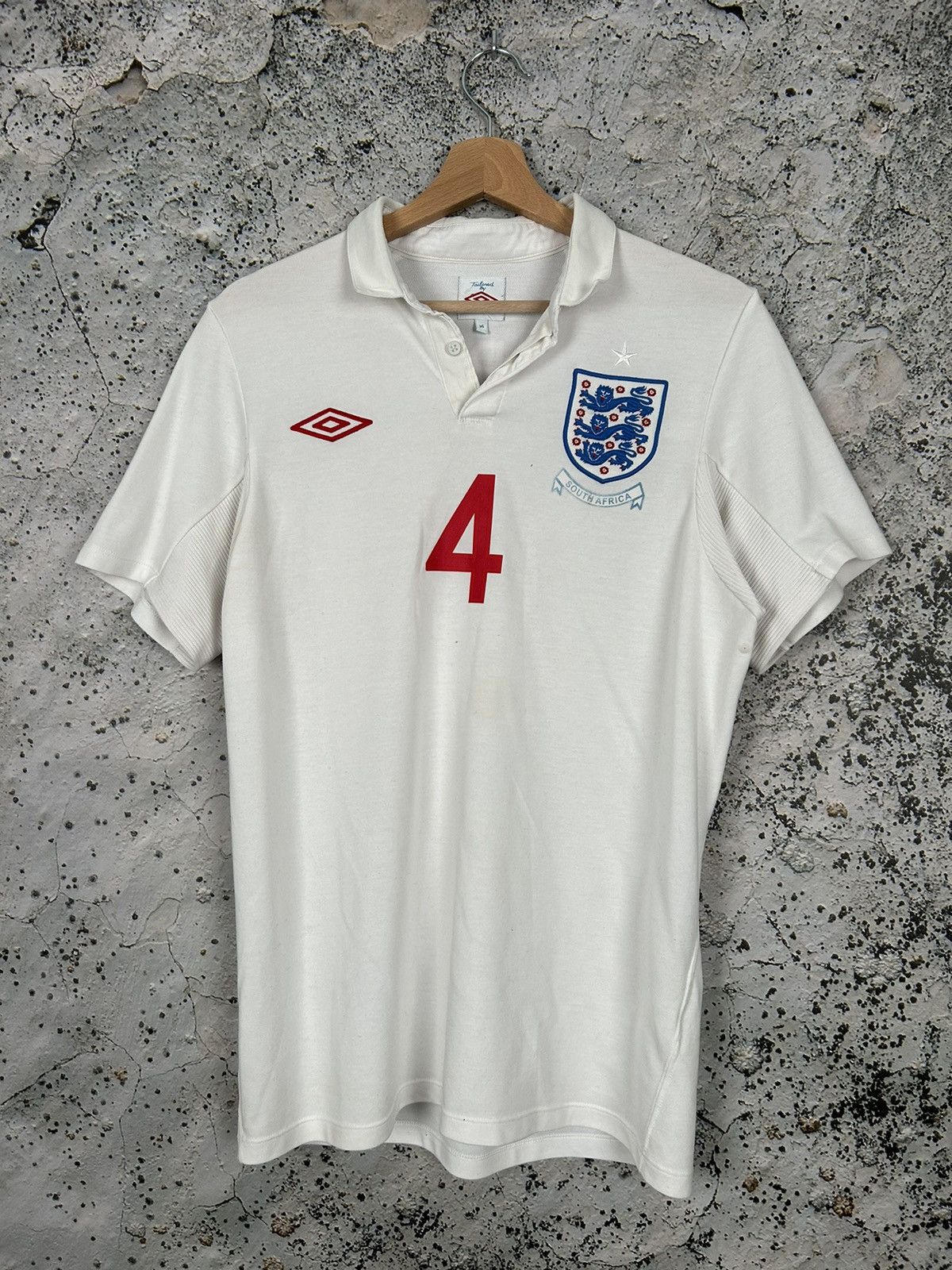 Umbro Vintage Gerrard England Soccer Jersey Football Umbro Size US M / EU 48-50 / 2 - 1 Thumbnail