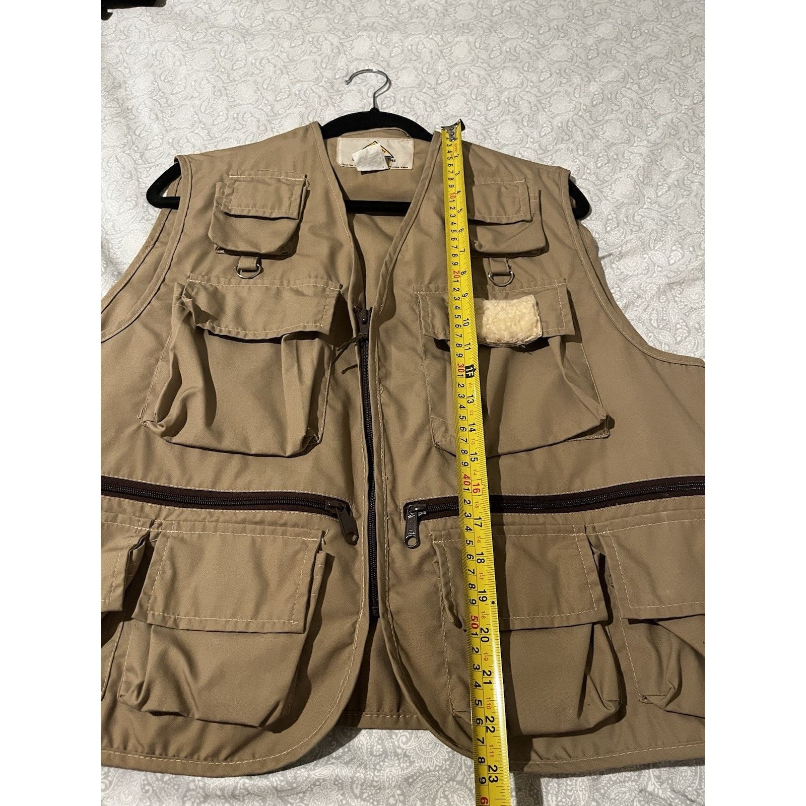 Other Vintage Stansport Fishing Vest Mens Large Khaki Multi Pocket Size US L / EU 52-54 / 3 - 14 Thumbnail