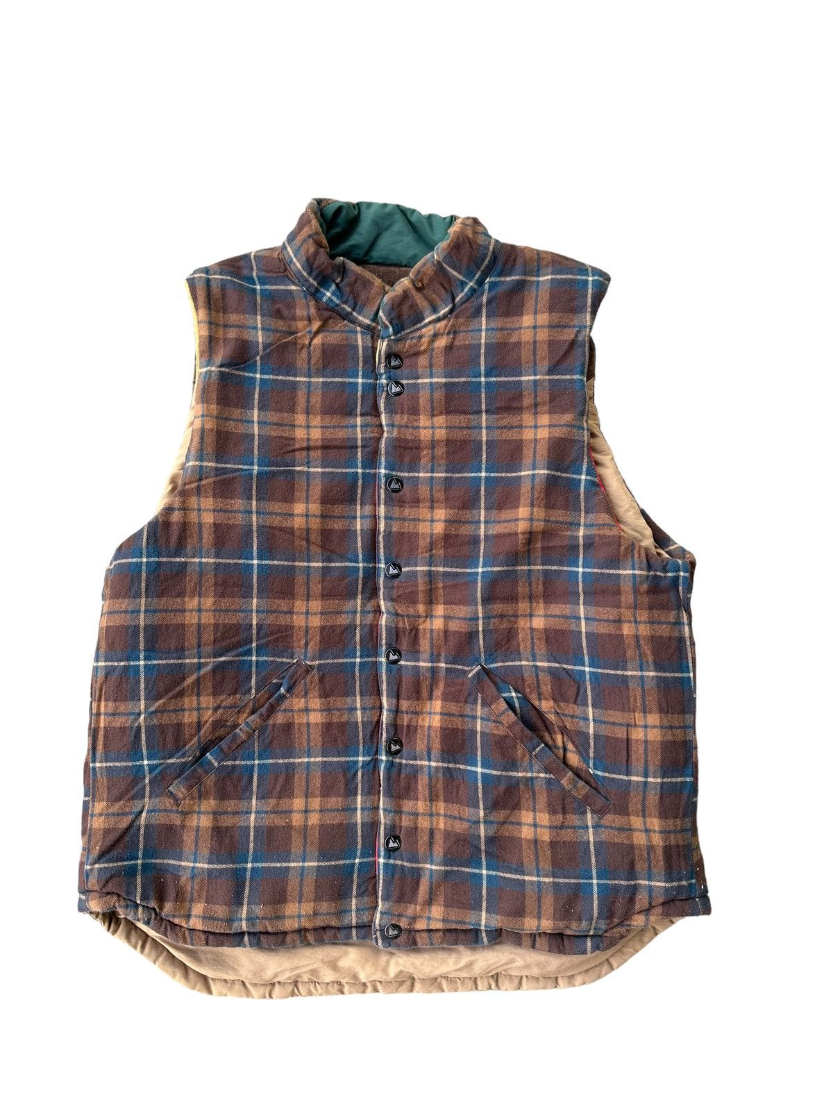 GRN Grn reversivble puffer jacket sleeveless Size US XL / EU 56 / 4 - 6 Thumbnail
