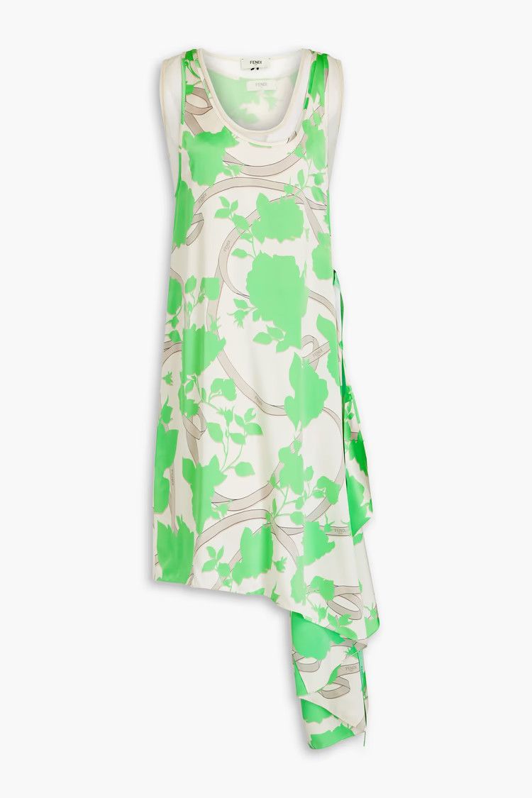 Fendi o1loc1c0824 Dress in Multicolor Size M / US 6-8 / IT 42-44 - 1 Thumbnail