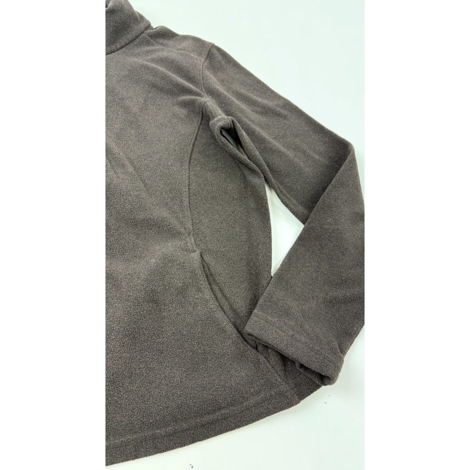 Prana prAna Pullover Womens Small Brown Fleece 1/4 Zip Mock Neck Hiking USA Made Vtg Size S / US 4 / IT 40 - 5 Thumbnail