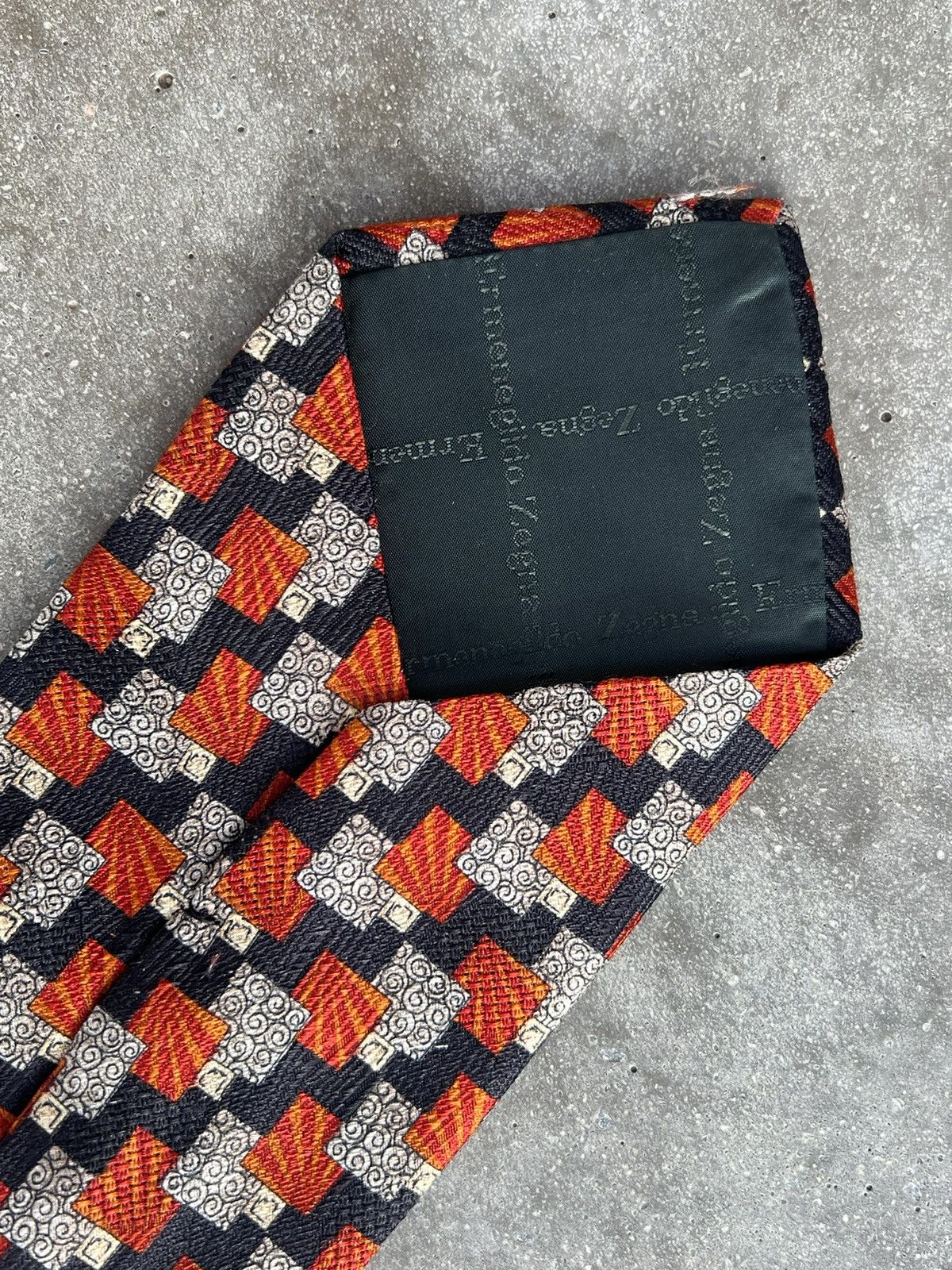 Ermenegildo Zegna Ermenegildo Zegna tie vintage Size ONE SIZE - 5 Thumbnail