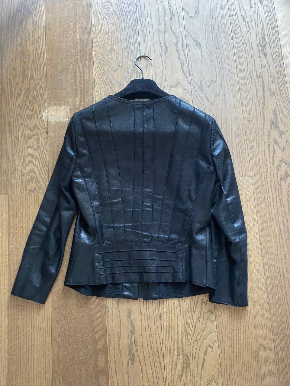 Versace Collection leather jacket