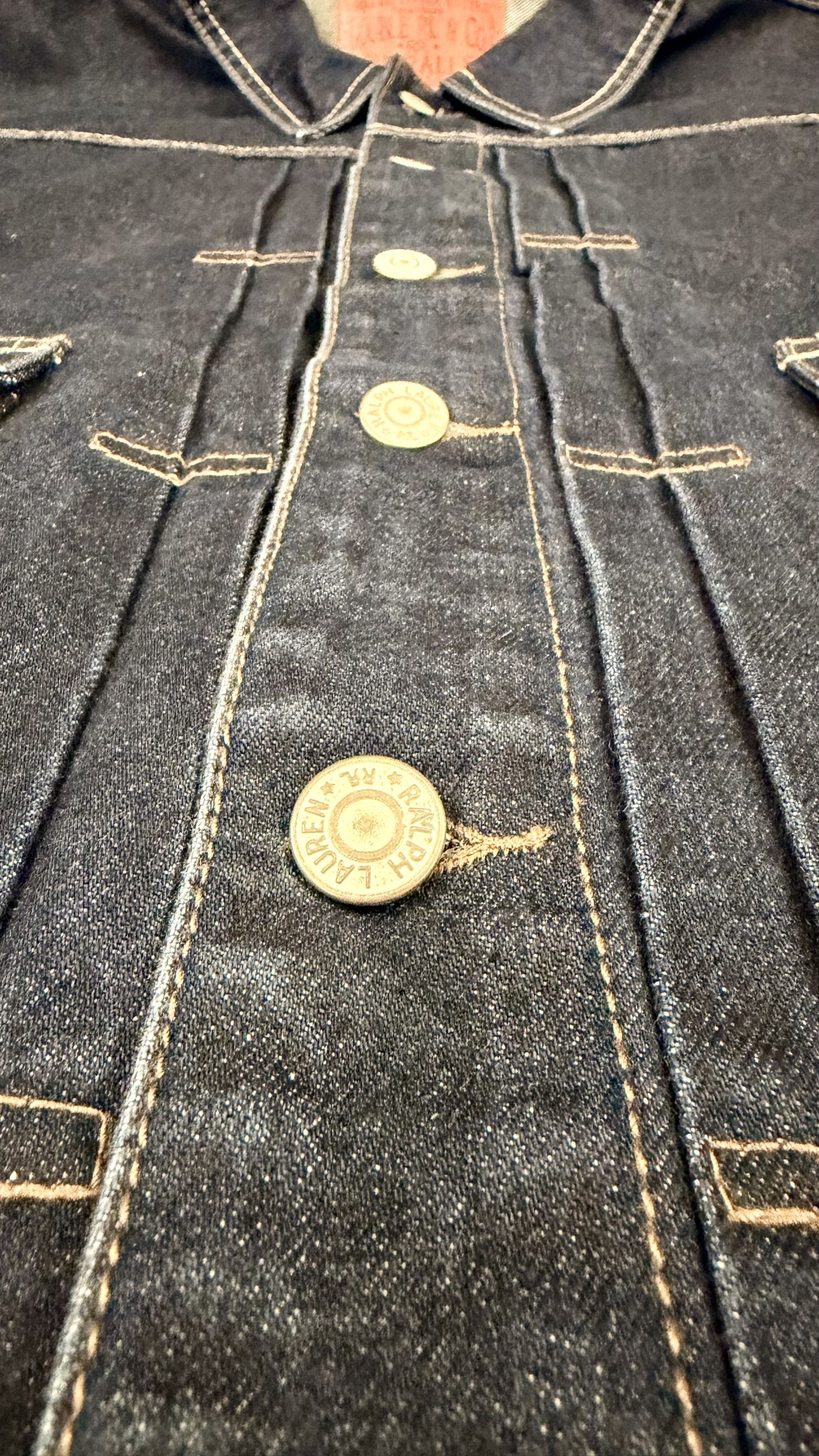 RRL Ralph Lauren RRL Limited Edition Denim Jacket Size US L / EU 52-54 / 3 - 5 Thumbnail