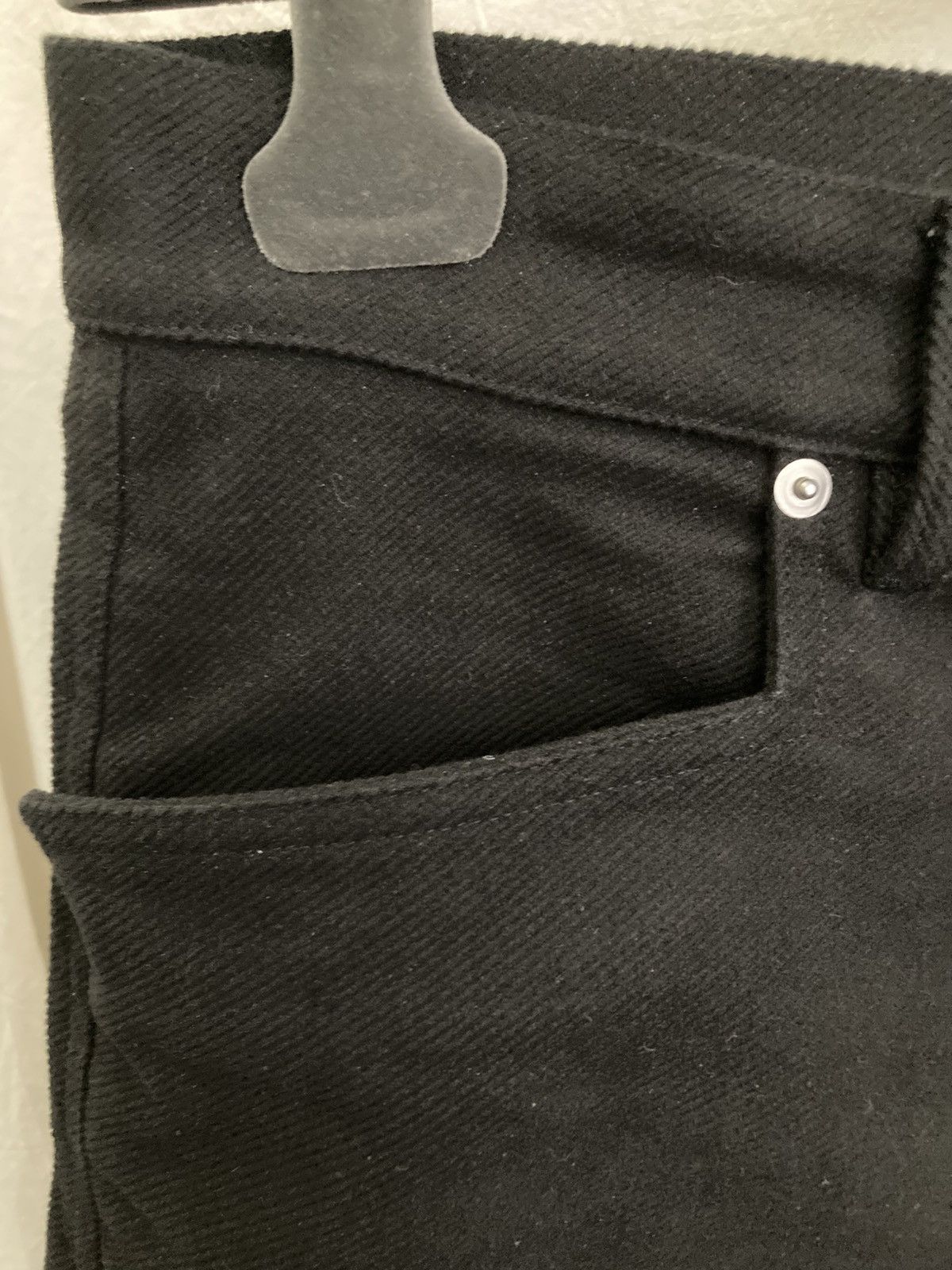 Rick Owens NEVER WORN/ Rick Owens slivered denim skirt in black Size US 31 - 5 Thumbnail