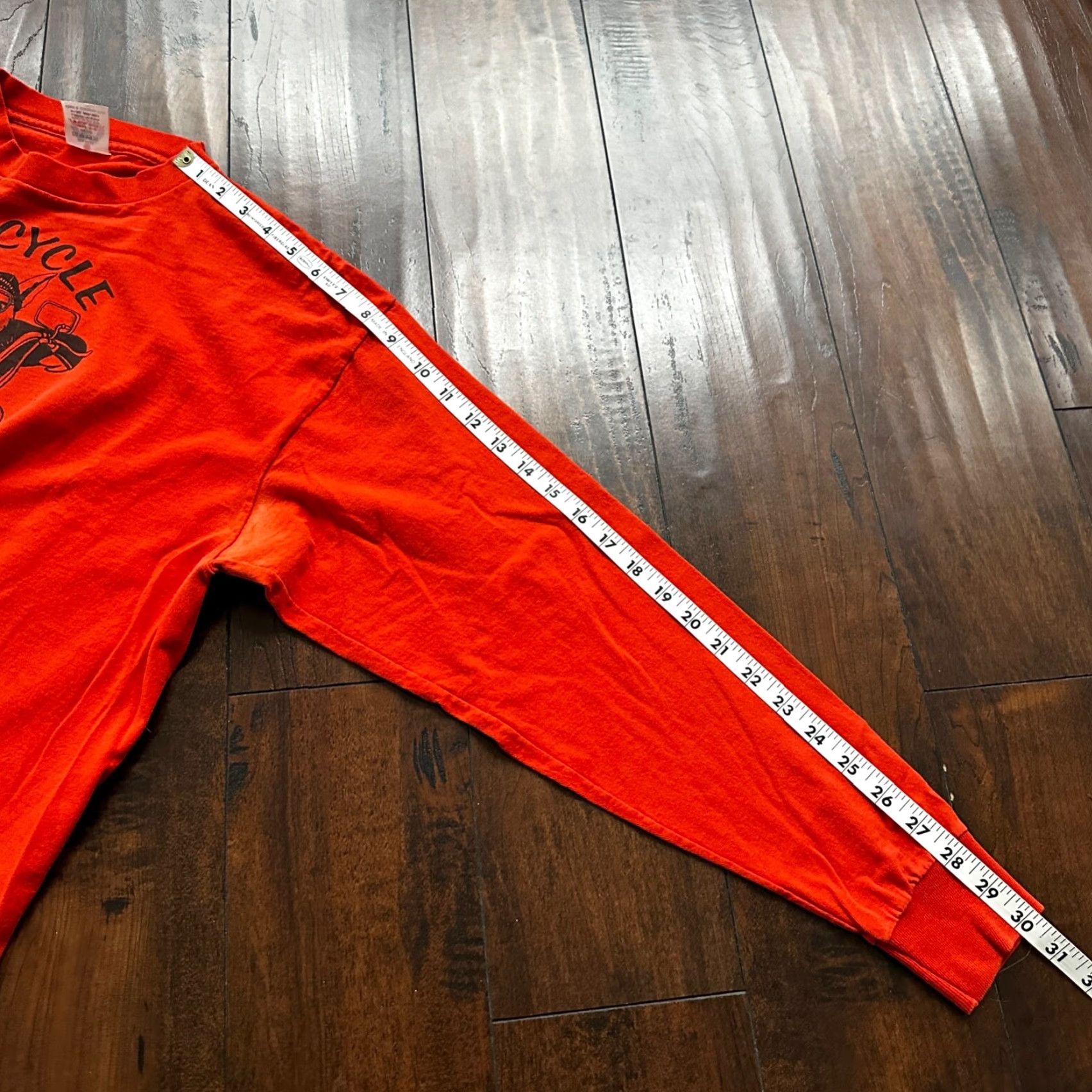 Vintage VINTAGE Harley Davidson T-Shirt Men XL Orange 80s Motorcycle Pig California HD Harley Davidson Pig LD Size US XL / EU 56 / 4 - 6 Thumbnail