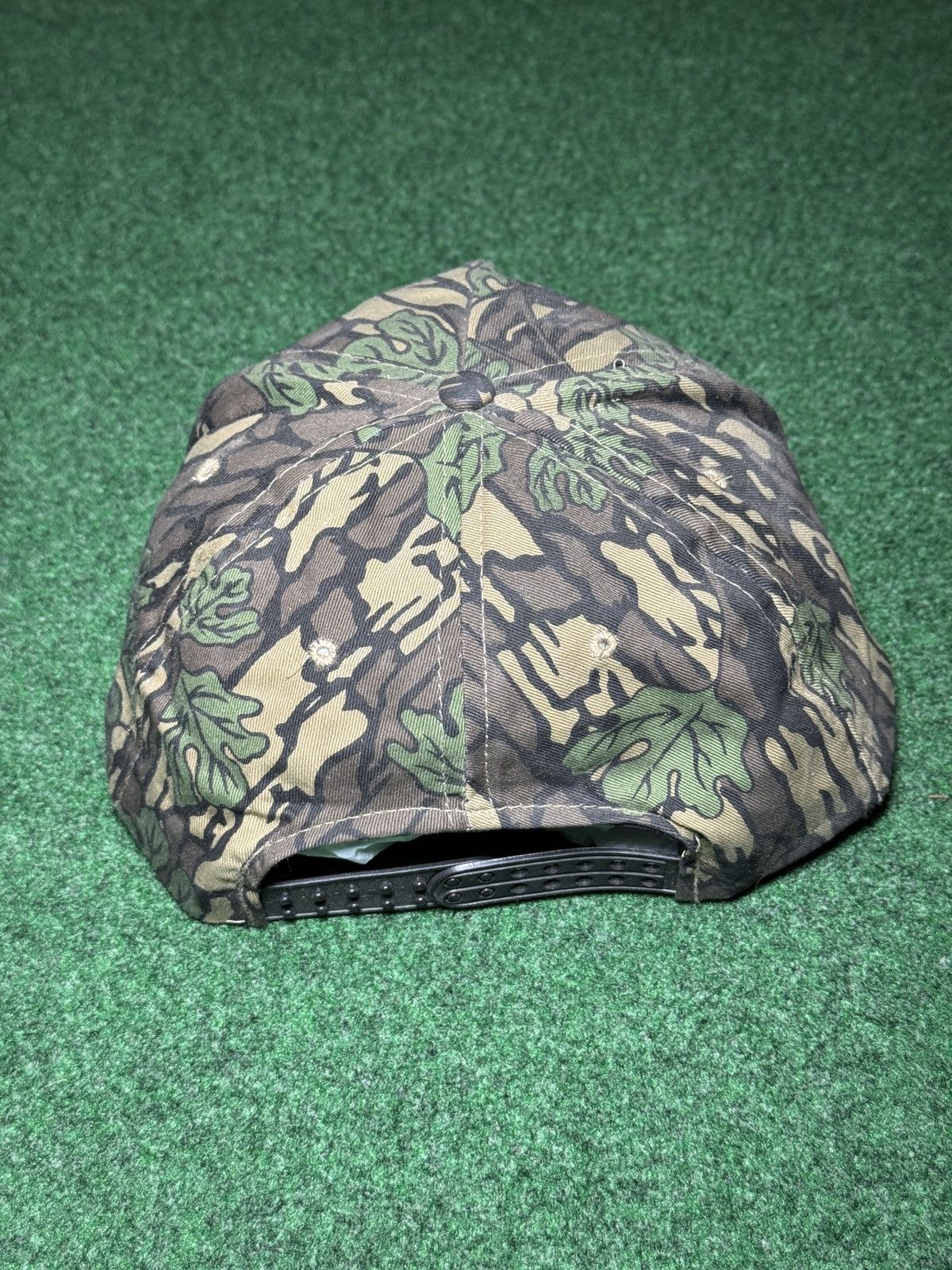 Vintage intage Camo Double Snapback 80s 90s Kem Cobra Cap Hat Size ONE SIZE - 3 Thumbnail