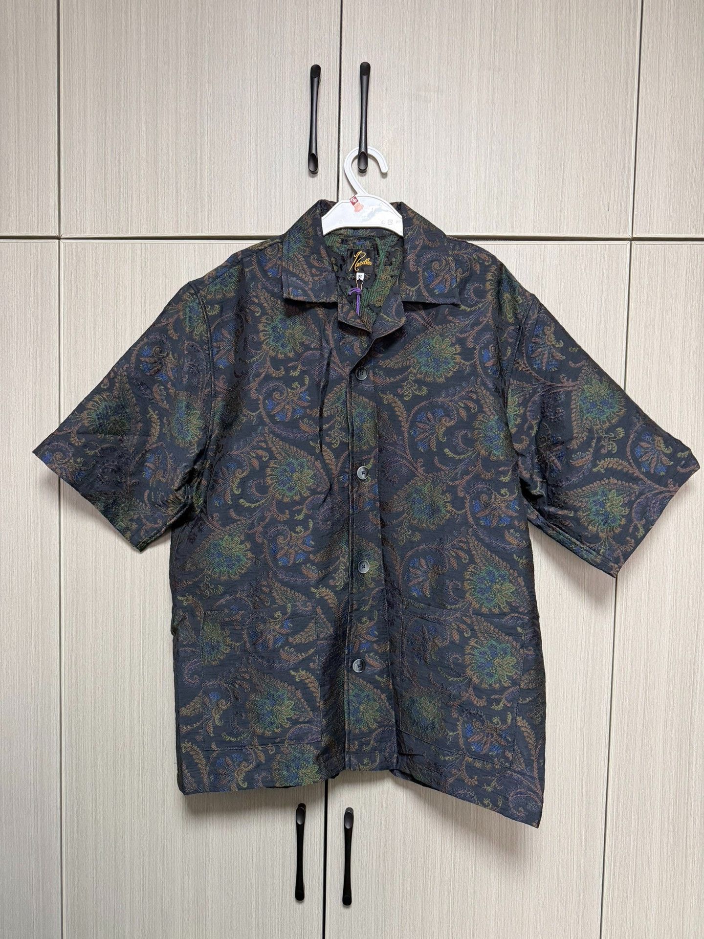 Needles needles classic shirt wool paisley JQ | Grailed
