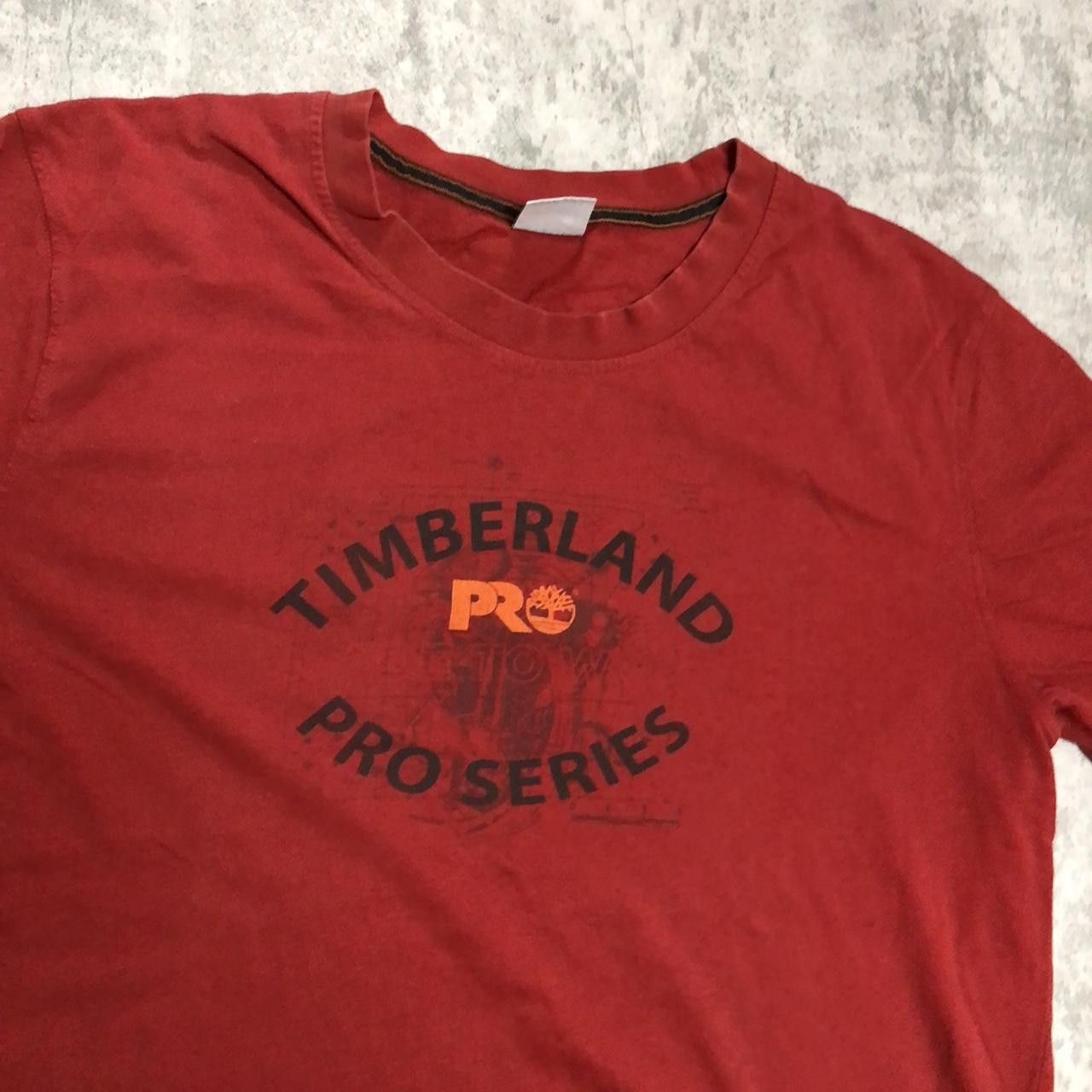 Timberland Red Timberland Pro Series T-Shirt #outdoor Size US XL / EU 56 / 4 - 2 Thumbnail