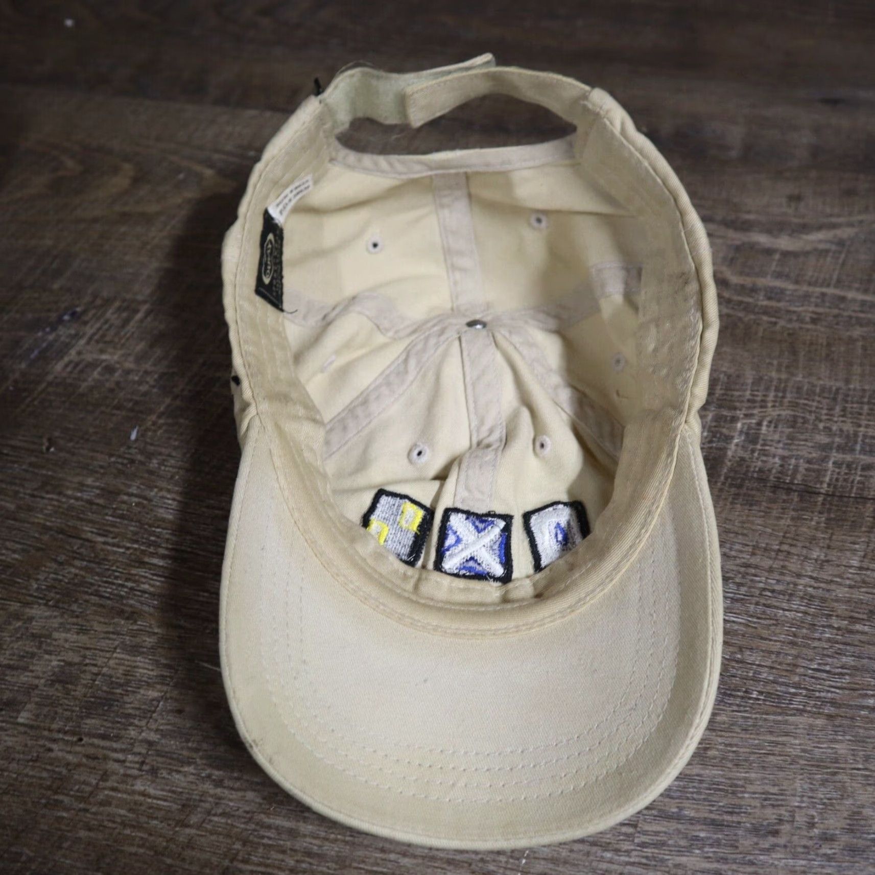 Vintage Vintage Lake District Unisex Adjustable Baseball Cap Beige Cotton 90s Outdoor Outdoor Size ONE SIZE - 5 Thumbnail