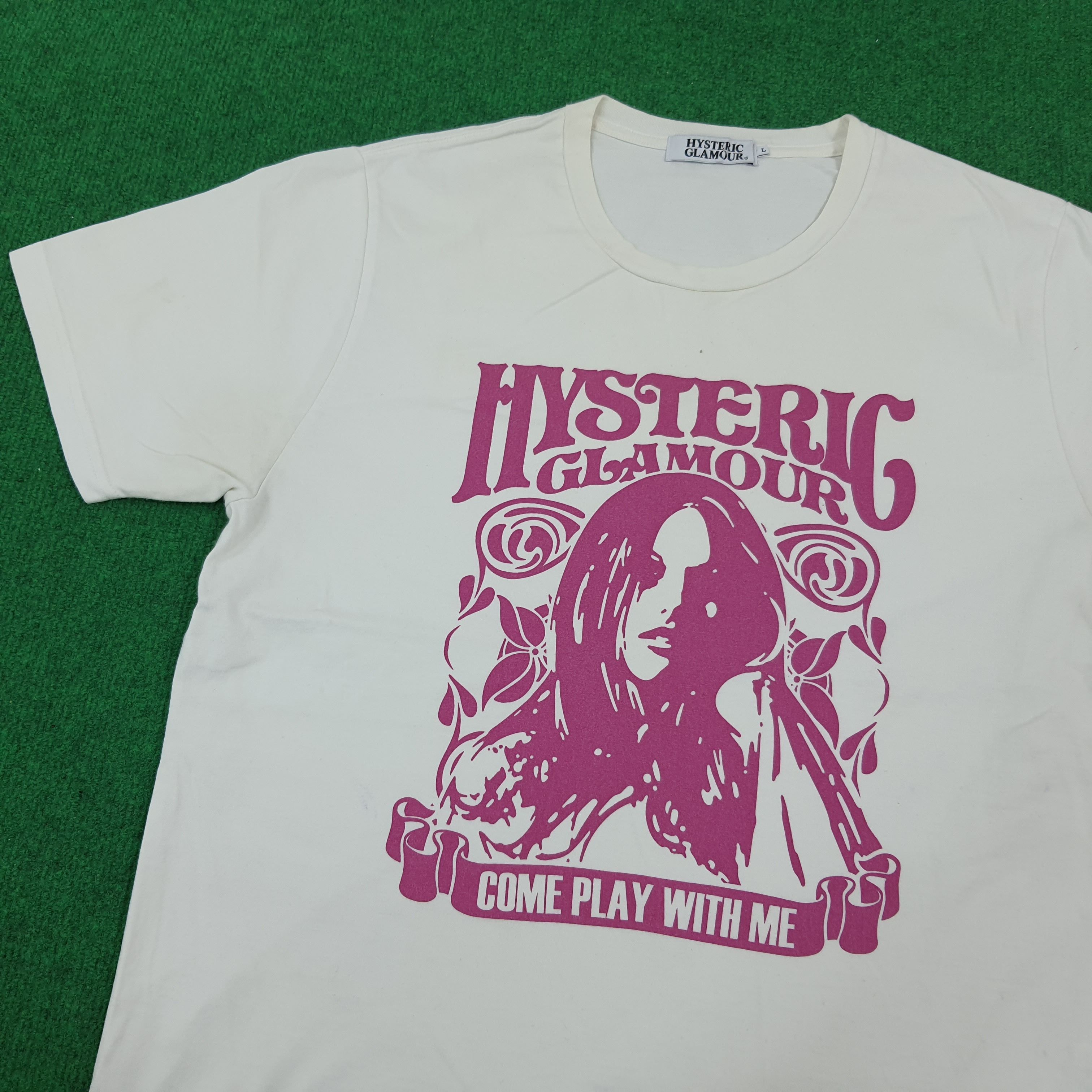 Hysteric Glamour × Japanese Brand × Vintage Vintage Hysteric Glamour Japanese Brand Tshirt Size US M / EU 48-50 / 2 - 2 Thumbnail