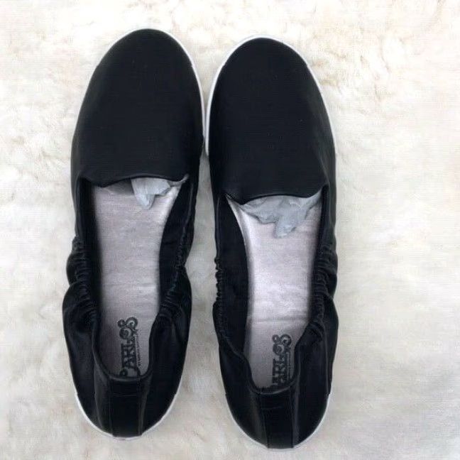 Vintage Carlos by Carlos Santana Womens Malinda Low Top Slip On Fashion Sneakers 7M Size M / US 6-8 / IT 42-44 - 4 Thumbnail
