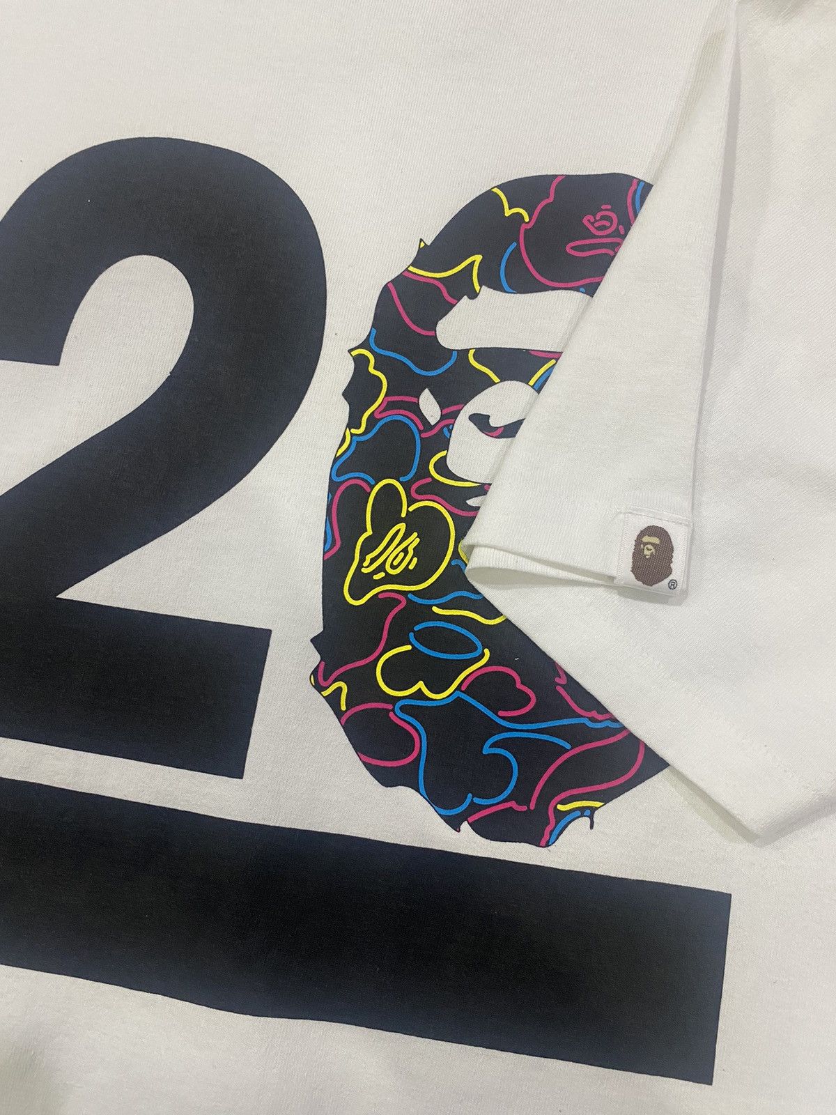 Bape × Nigo vintage a bathing ape 20th aniversary tshirt Size US L / EU 52-54 / 3 - 4 Thumbnail