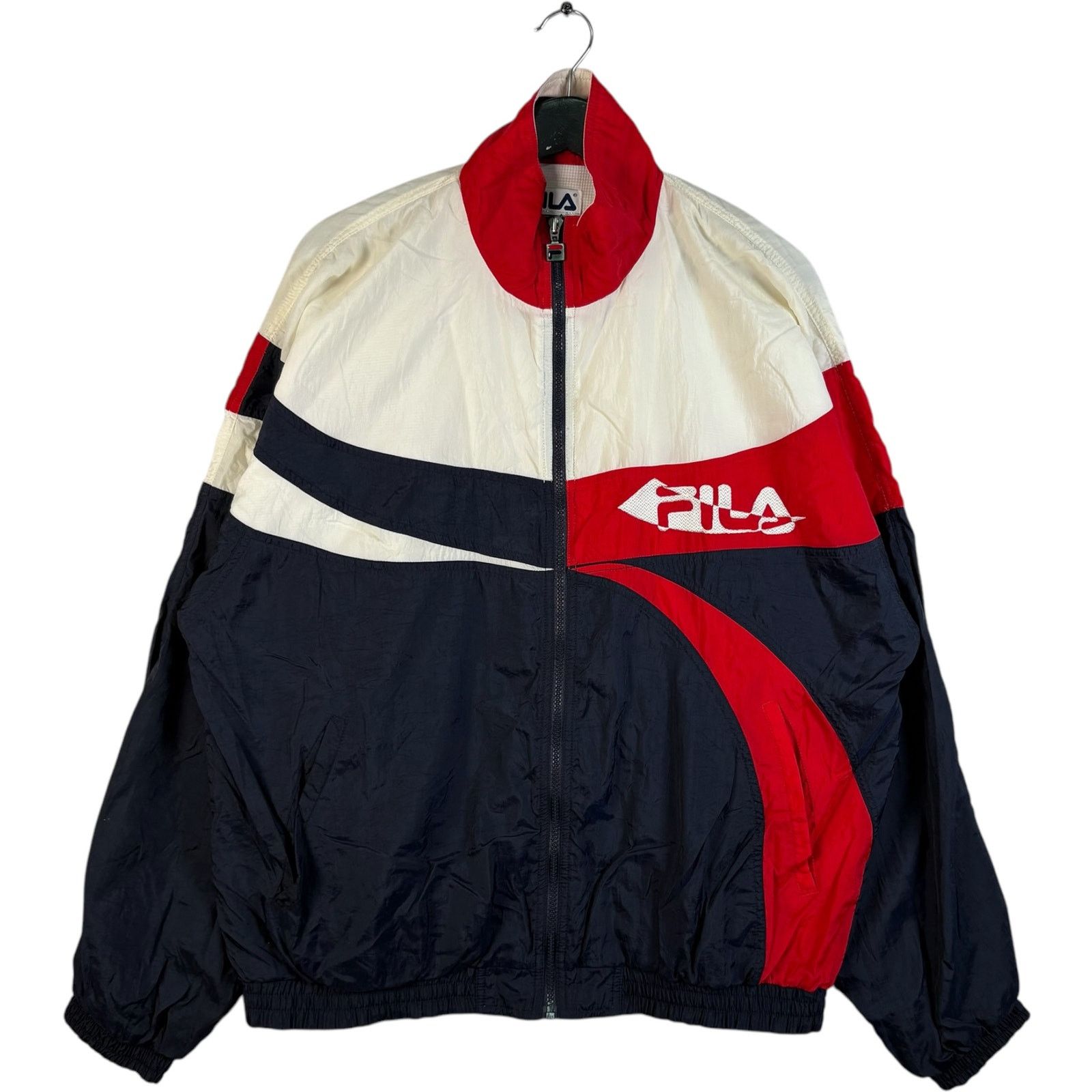 Fila Vintage FILA Fill Zip Windbreaker XL Size US XL / EU 56 / 4 - 1 Thumbnail