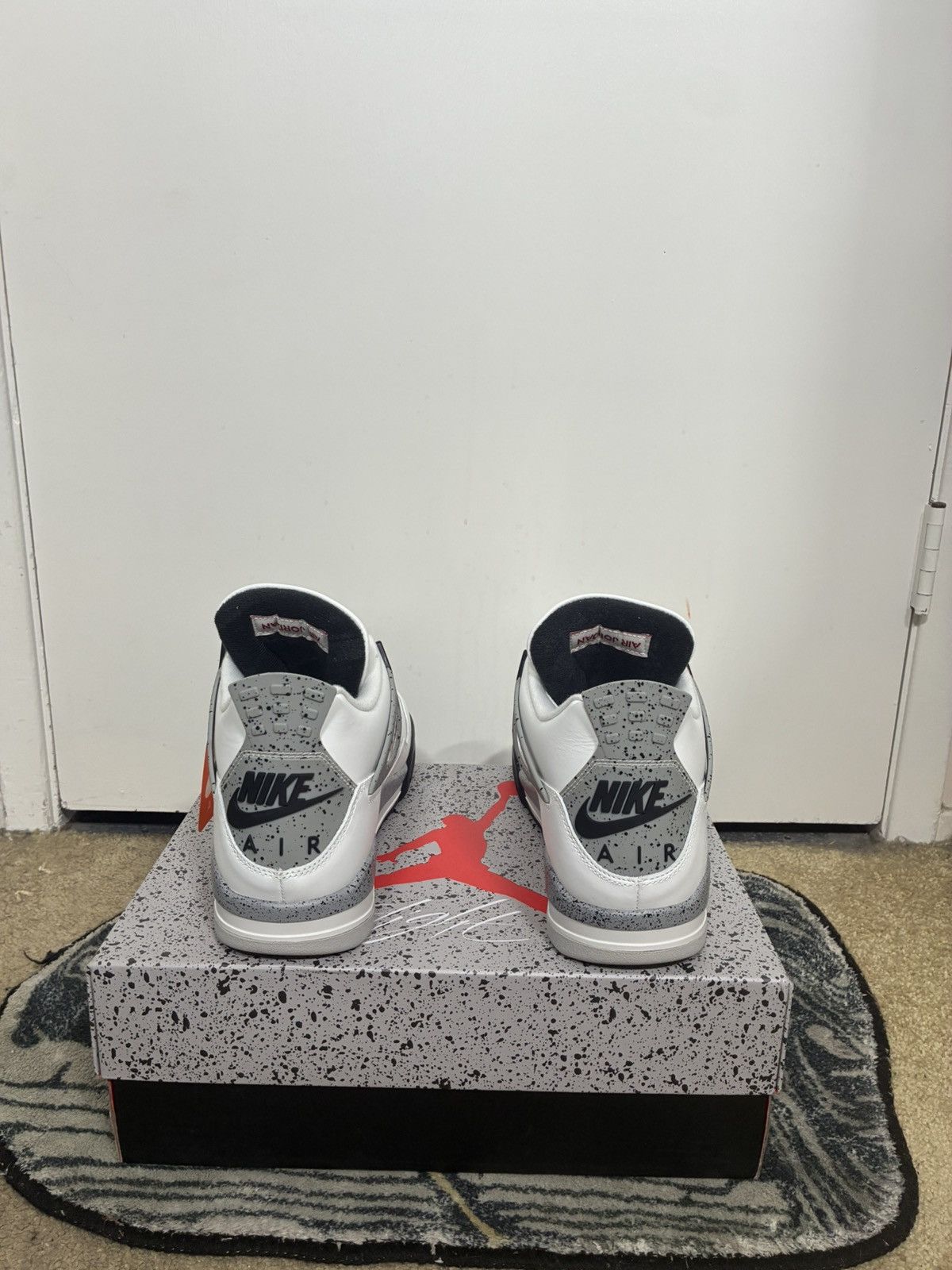 Jordan Brand Jordan 4 retro white cement deadstock Size US 11 / EU 44 - 5 Thumbnail