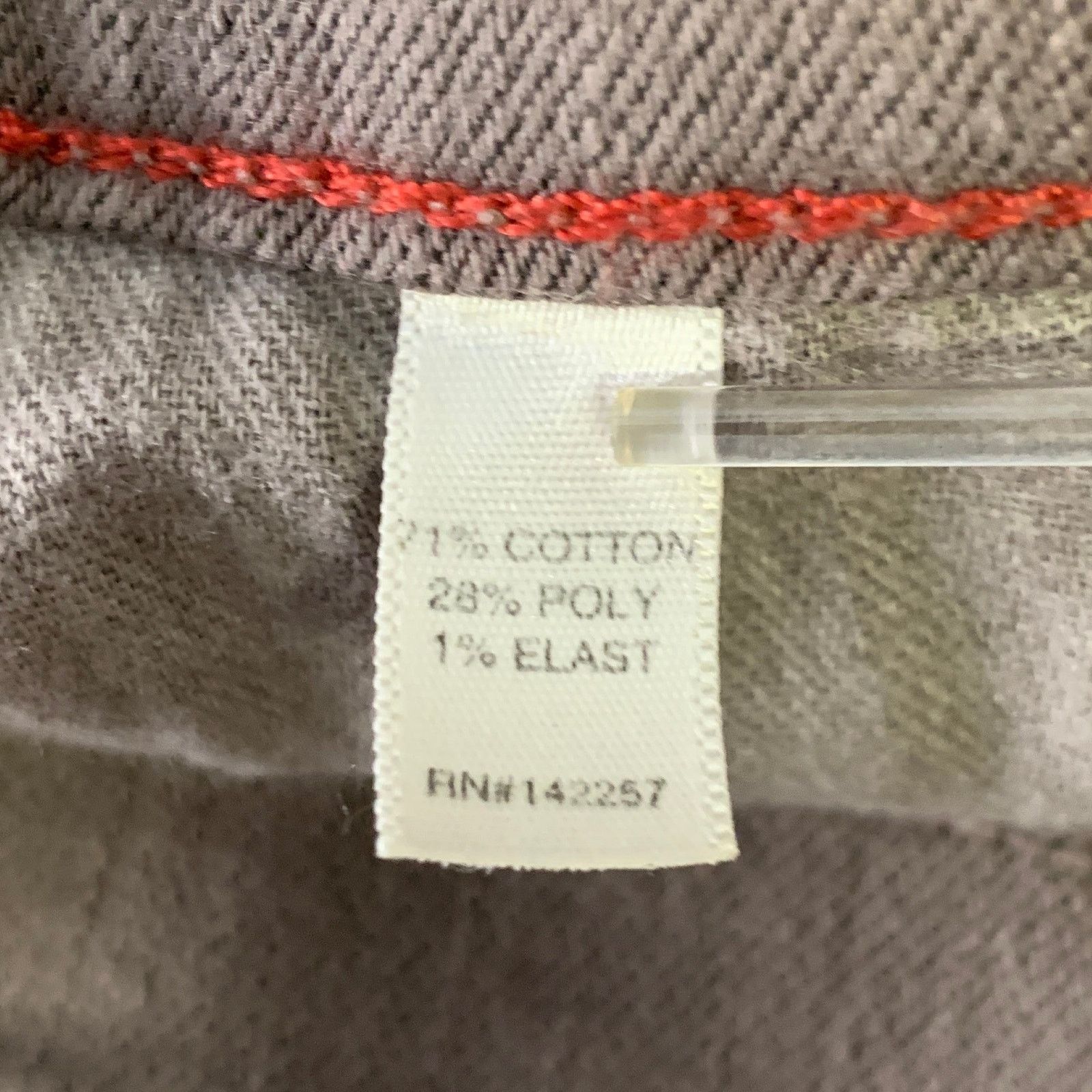 Raleigh Denim RALEIGH Size 34 Grey Cotton Blend Slim Fit Jeans Size US 34 / EU 50 - 4 Thumbnail